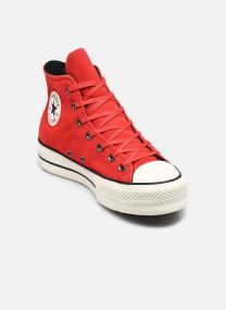Baskets montantes Chuck Taylor All Star Lift Hi W femme rouge Converse Baskets montantes Chuck Taylor All Star Lift Hi W femme rouge RED/EGRET/BLACK