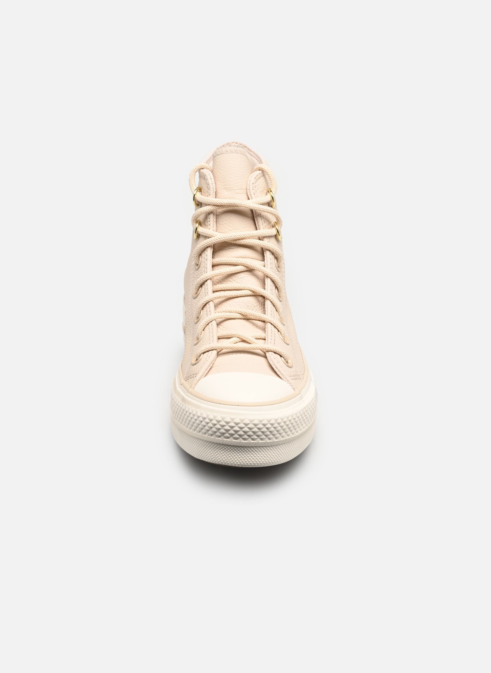 Hoge sneakers Chuck Taylor All Star Lift Hi W dames beige Converse Hoge sneakers Chuck Taylor All Star Lift Hi W dames beige LIGHT DUNE/LIGHT DUNE/EGRET