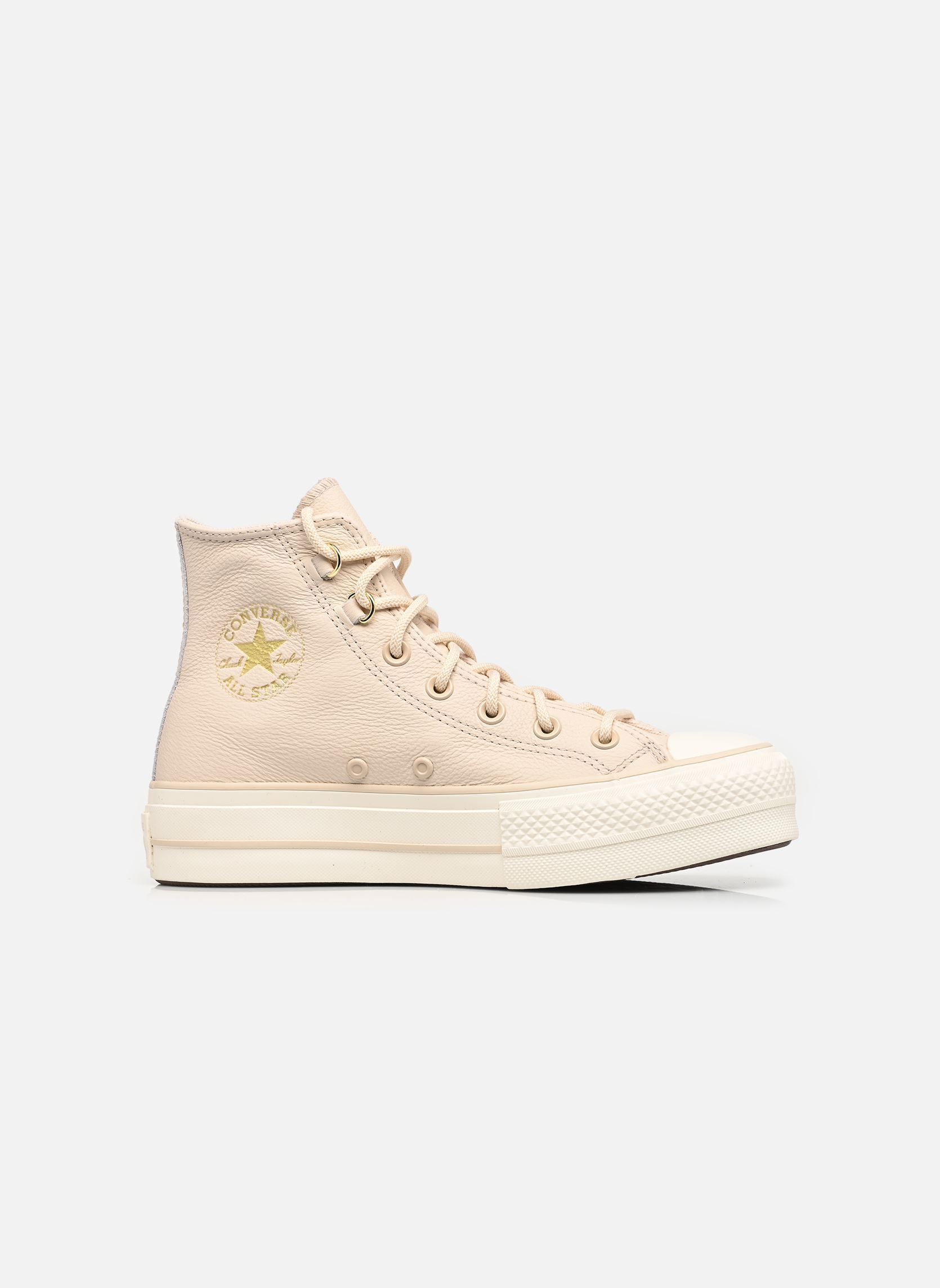 Hoge sneakers Chuck Taylor All Star Lift Hi W dames beige Converse Hoge sneakers Chuck Taylor All Star Lift Hi W dames beige LIGHT DUNE/LIGHT DUNE/EGRET