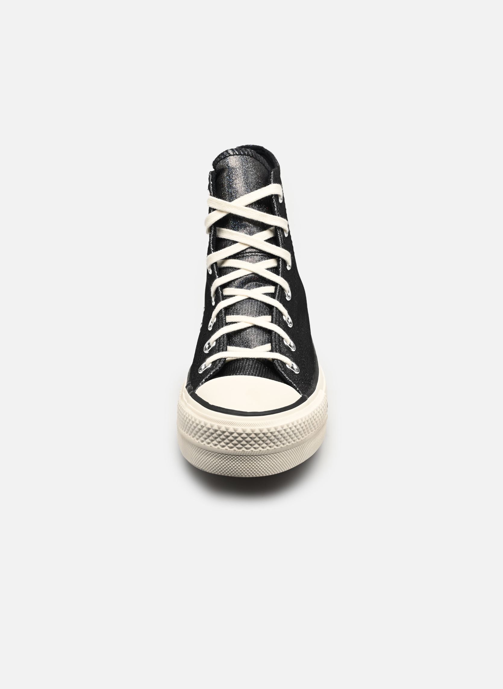 Baskets montantes Chuck Taylor All Star Lift Hi W femme multicolore Converse Baskets montantes Chuck Taylor All Star Lift Hi W femme multicolore BLACK/BLACK/EGRET