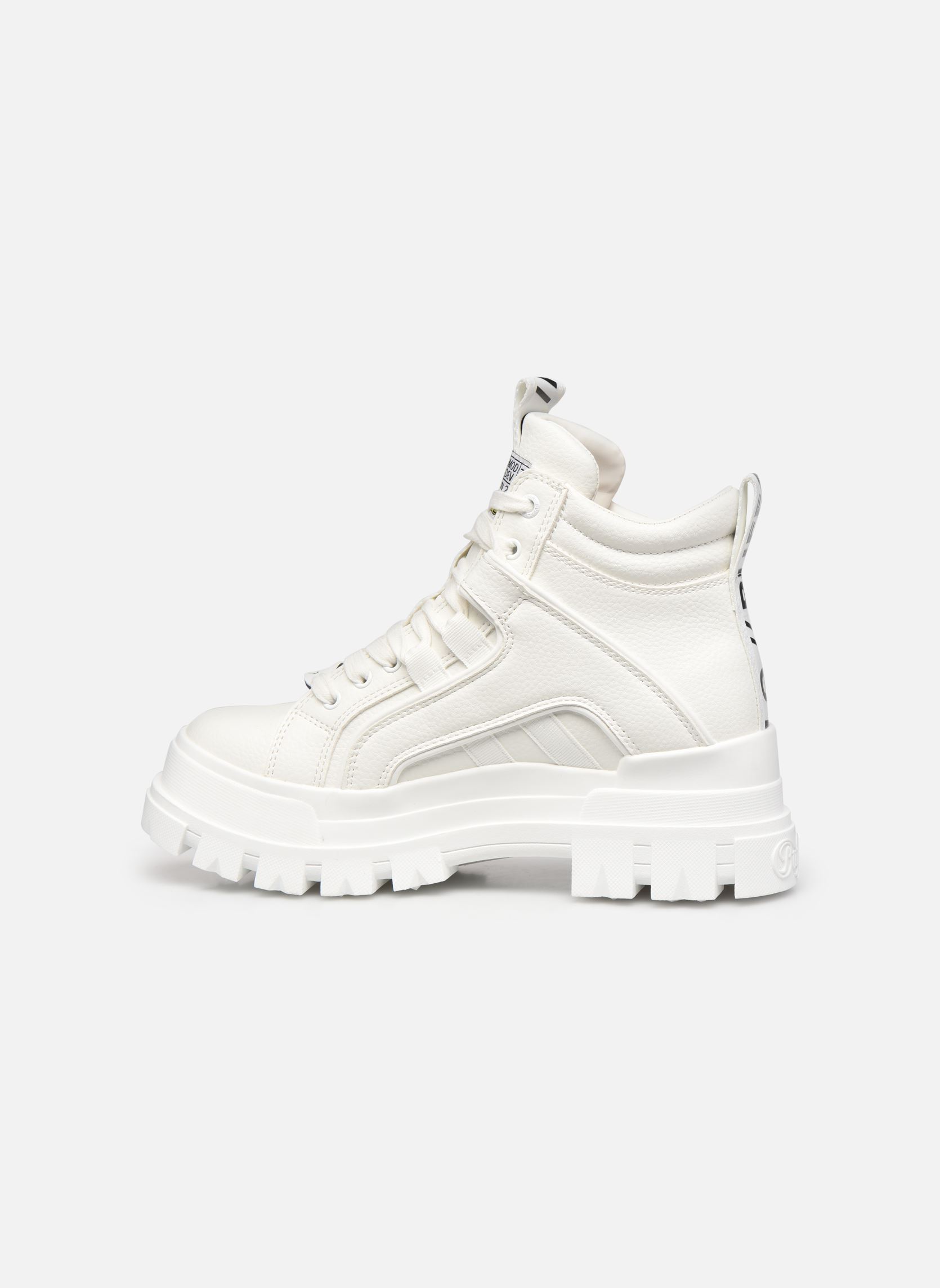 Baskets montantes ASPHA femme blanc Buffalo Baskets montantes ASPHA femme blanc WHITE