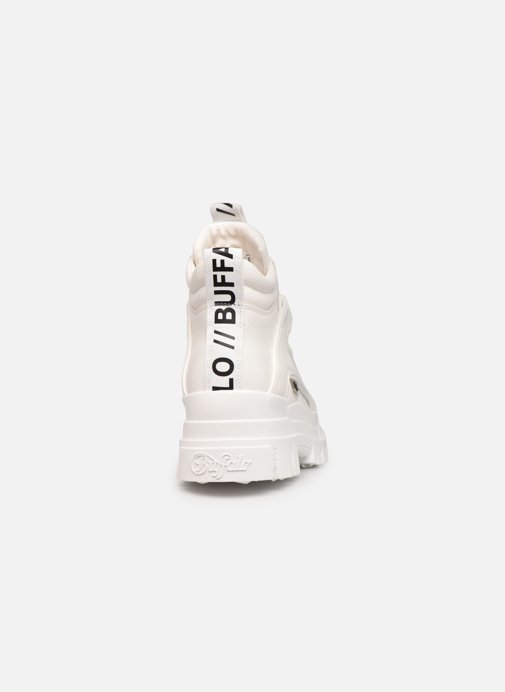 Baskets montantes ASPHA femme blanc Buffalo Baskets montantes ASPHA femme blanc WHITE