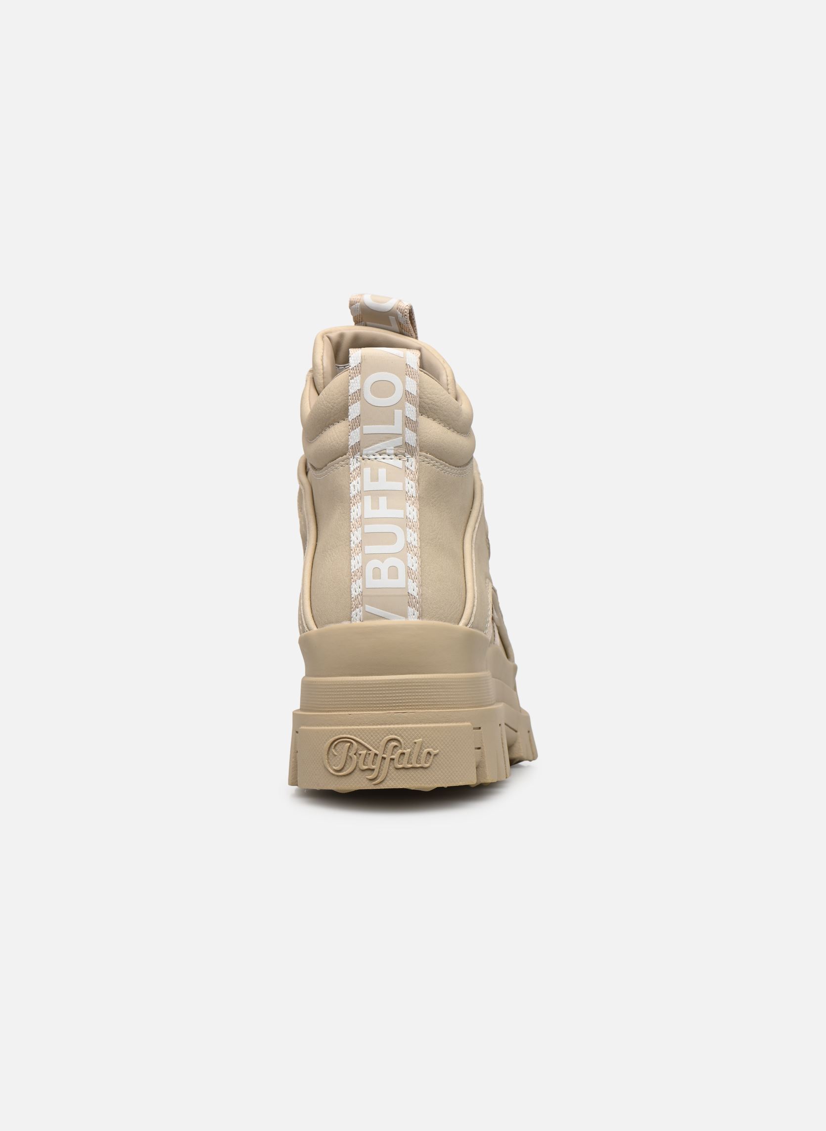 Hoge sneakers ASPHA dames beige Buffalo Hoge sneakers ASPHA dames beige BEIGE