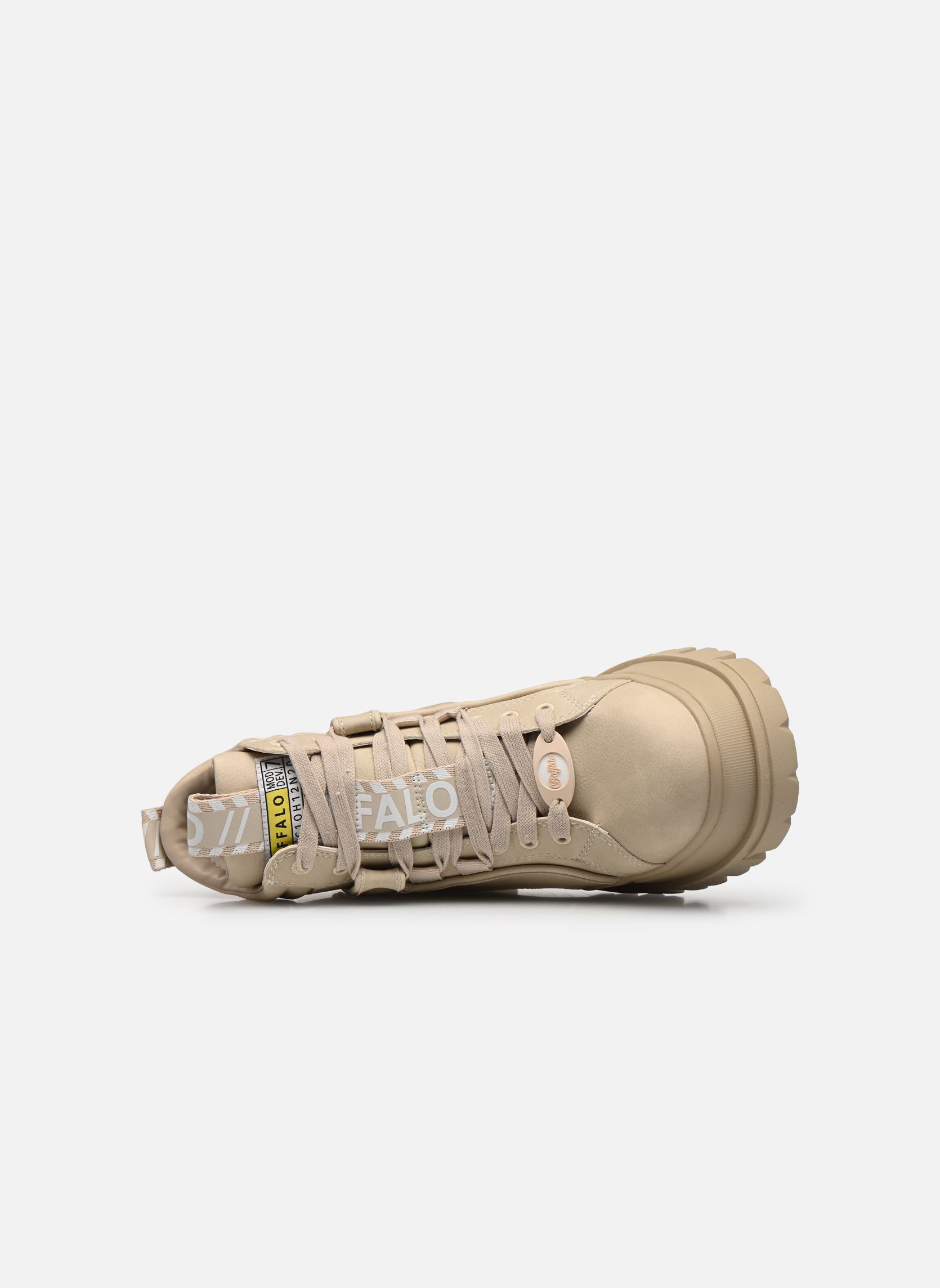 Hoge sneakers ASPHA dames beige Buffalo Hoge sneakers ASPHA dames beige BEIGE