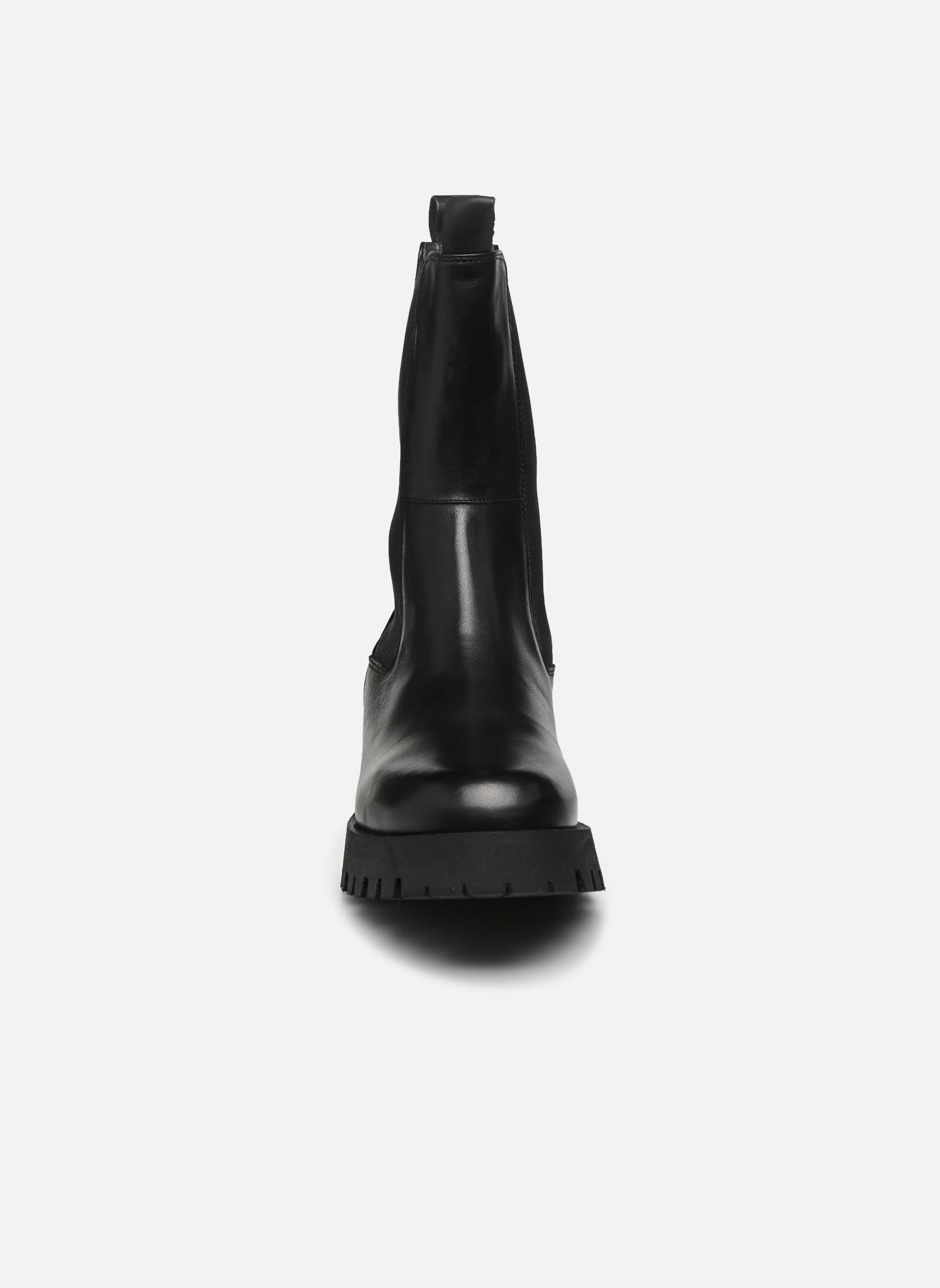 Niedrige Ankle Boots RIDLE damen schwarz Jonak Niedrige Ankle Boots RIDLE damen schwarz CUIR NOIR
