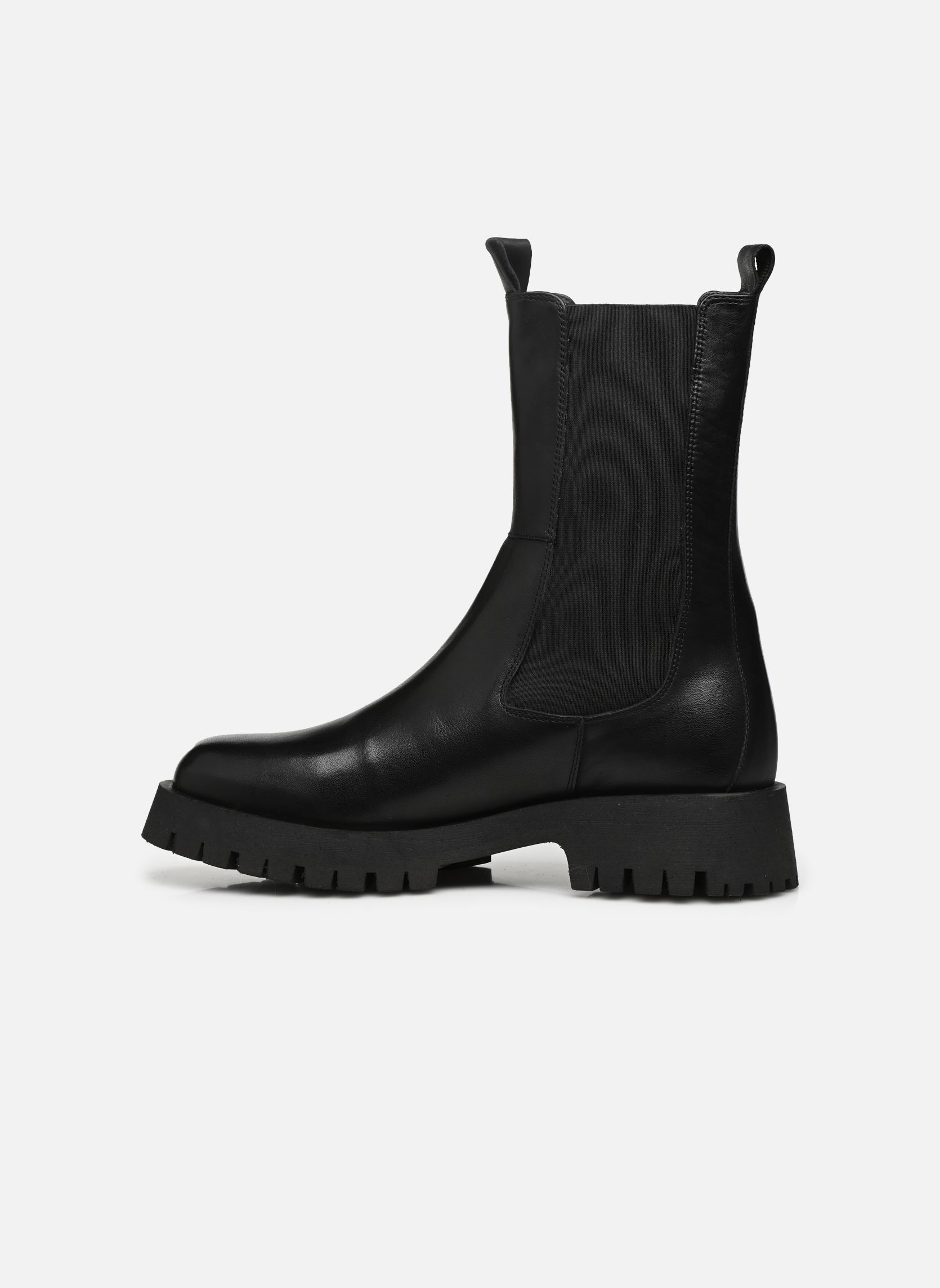 Niedrige Ankle Boots RIDLE damen schwarz Jonak Niedrige Ankle Boots RIDLE damen schwarz CUIR NOIR
