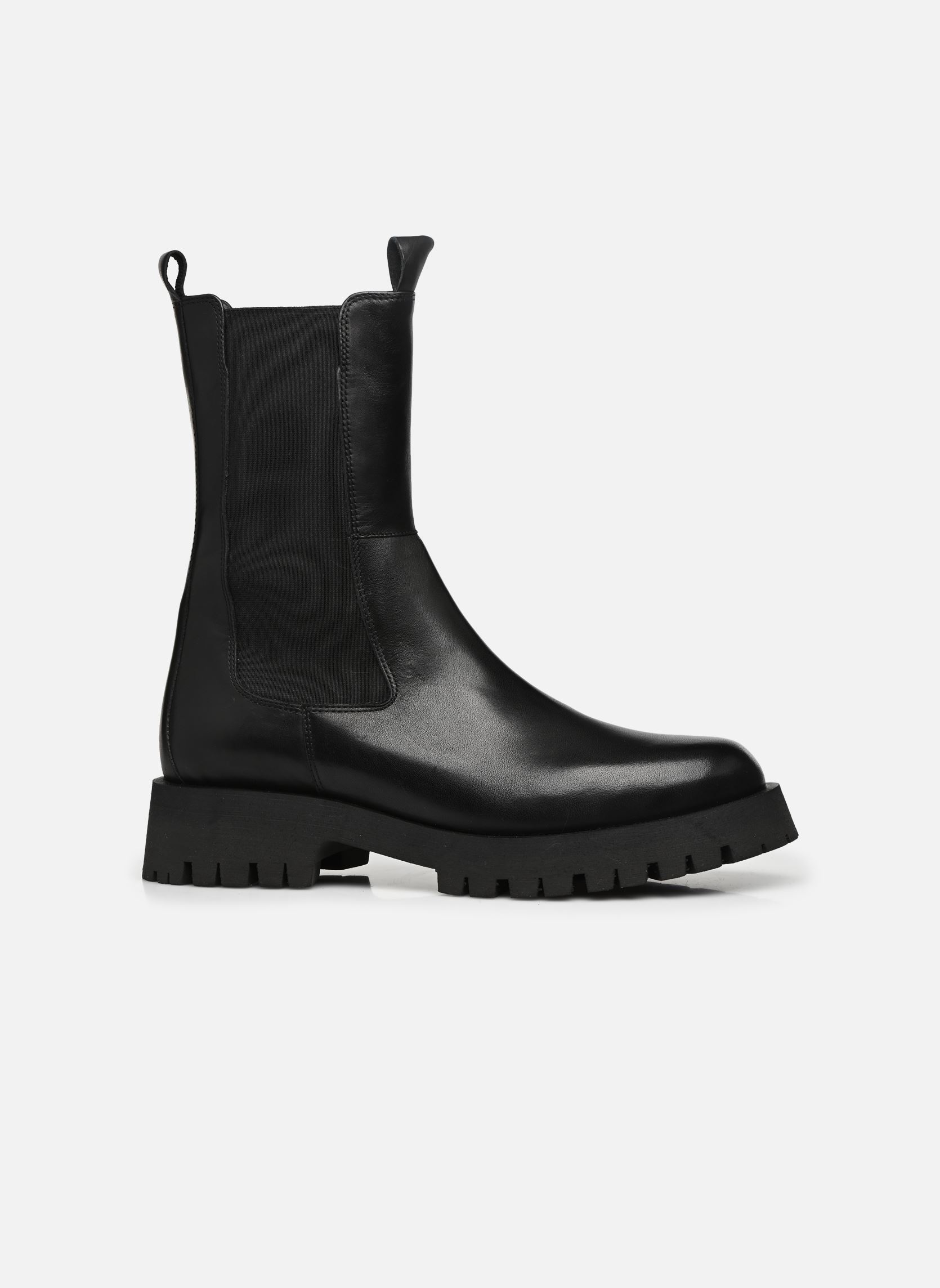 Niedrige Ankle Boots RIDLE damen schwarz Jonak Niedrige Ankle Boots RIDLE damen schwarz CUIR NOIR