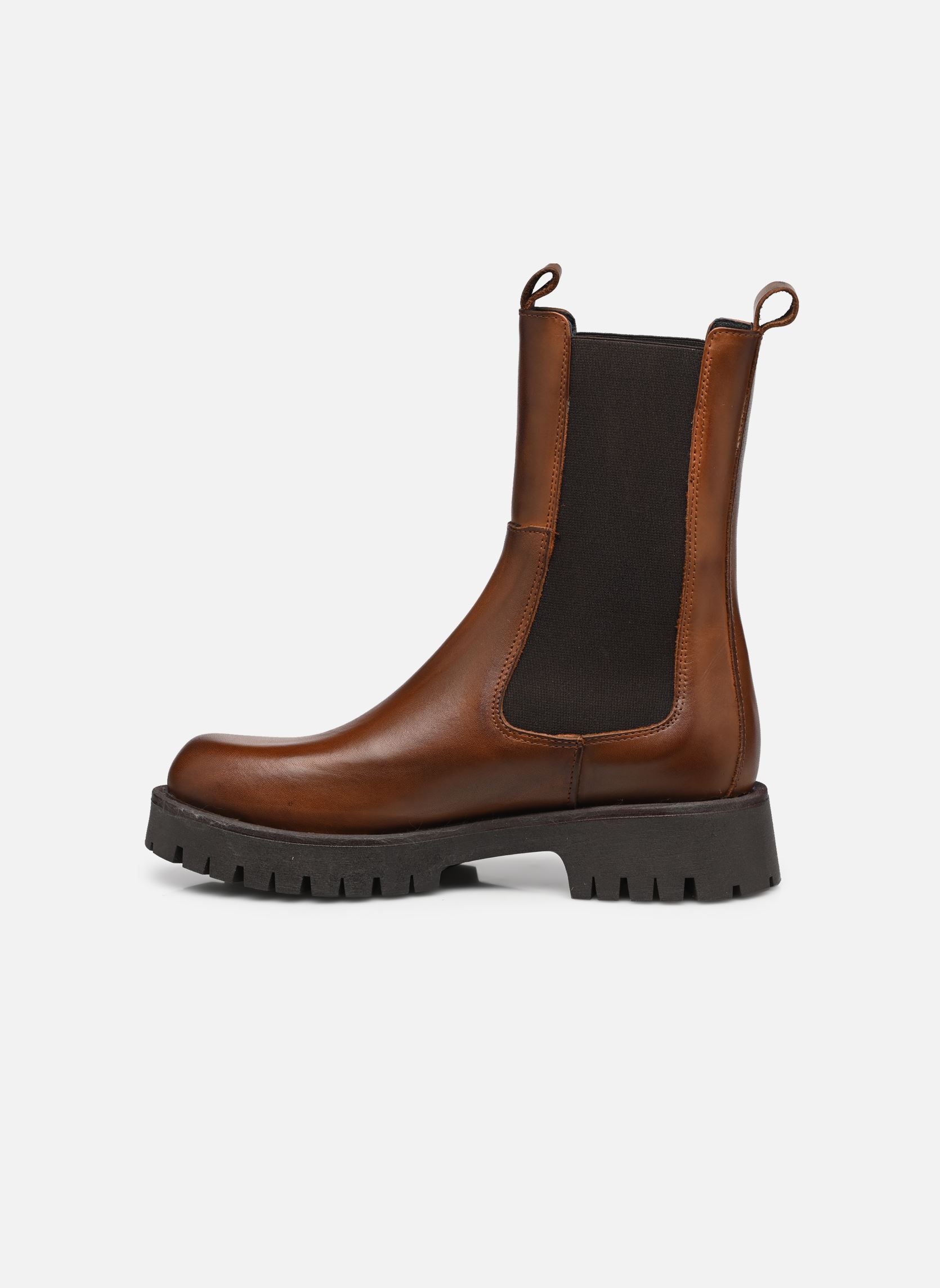 Bottines basses RIDLE femme marron Jonak Bottines basses RIDLE femme marron CUIR MARRON