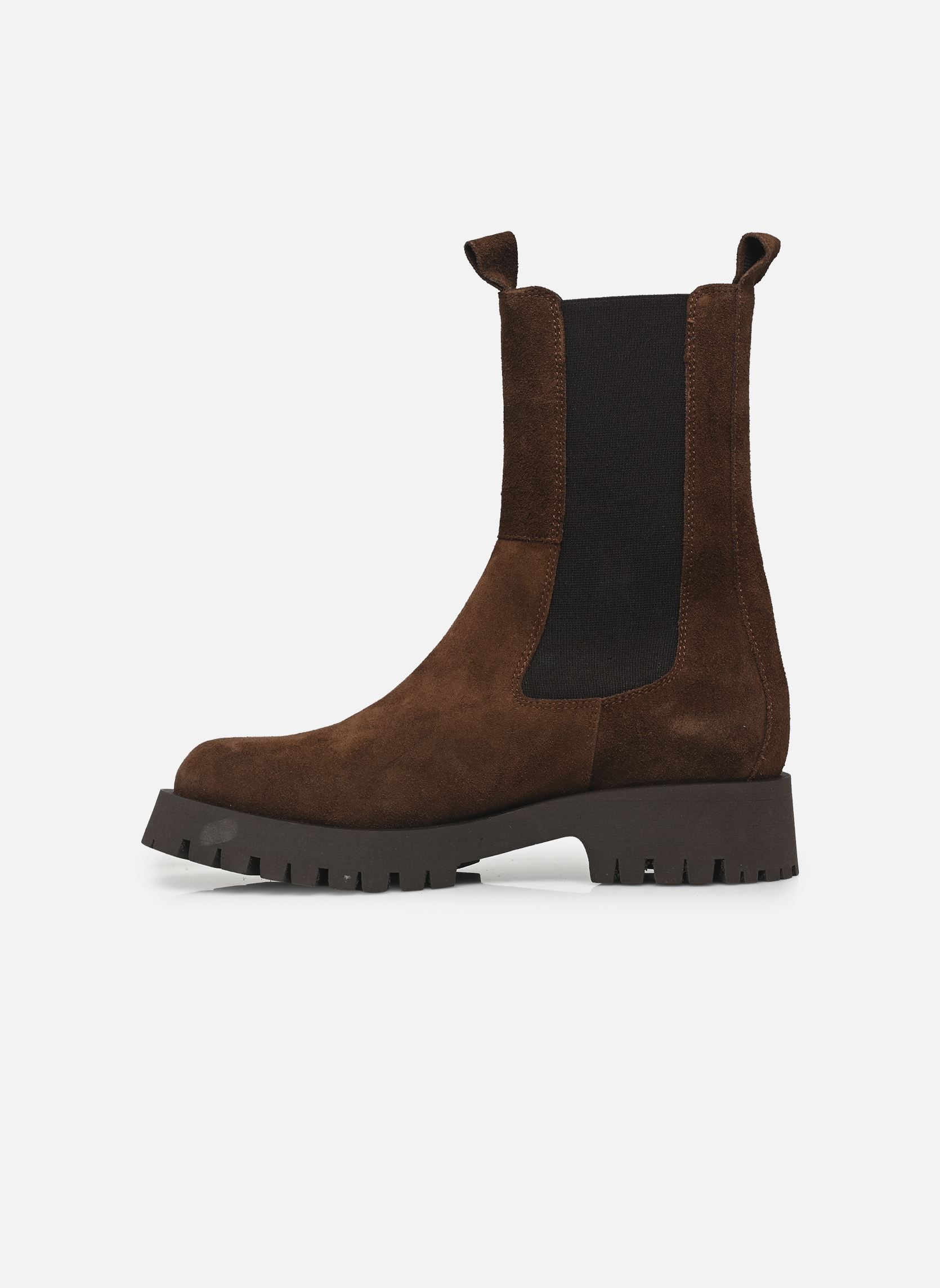 Bottines basses RIDLE femme marron Jonak Bottines basses RIDLE femme marron CROUTE MARRON