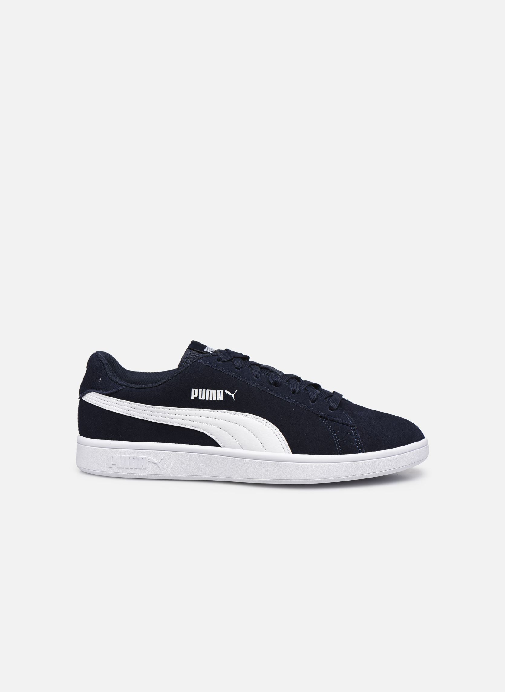 Baskets basses Puma Smash V2 homme bleu Puma Baskets basses Puma Smash V2 homme bleu PEACOAT-PUMA WHITE