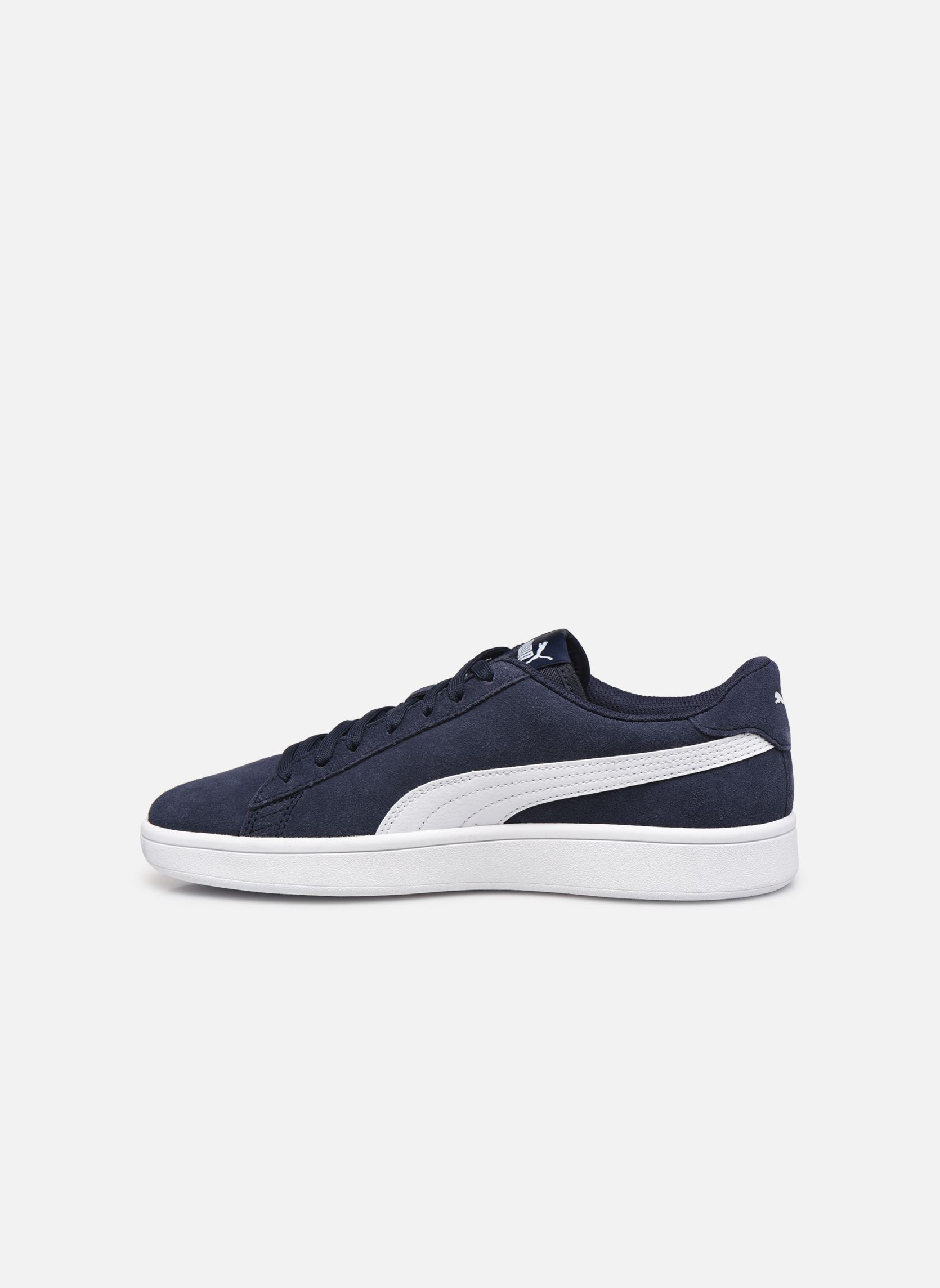 Baskets basses Jr Puma Smash V2 Sd bleu Puma Baskets basses Jr Puma Smash V2 Sd bleu PEACOAT-PUMA WHITE