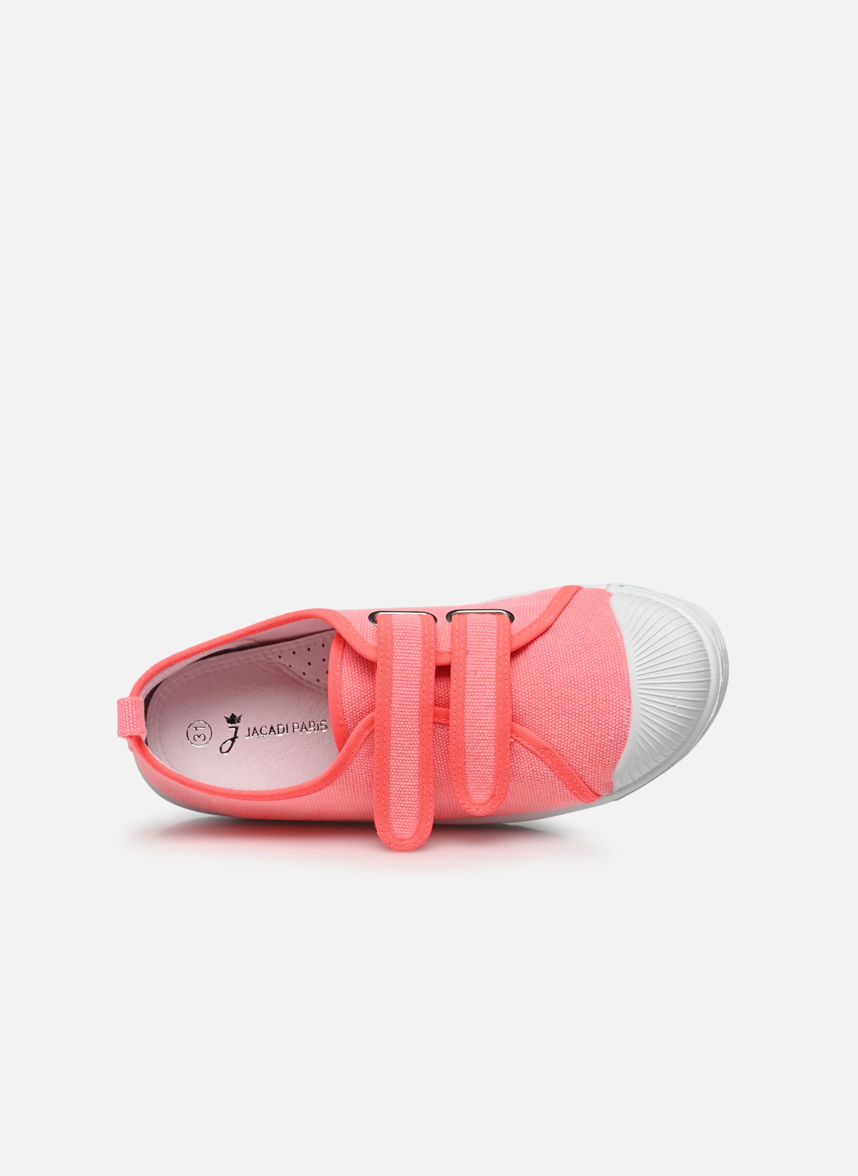 Baskets basses Baguette fille rose Jacadi Baskets basses Baguette fille rose ROSE SAUMON