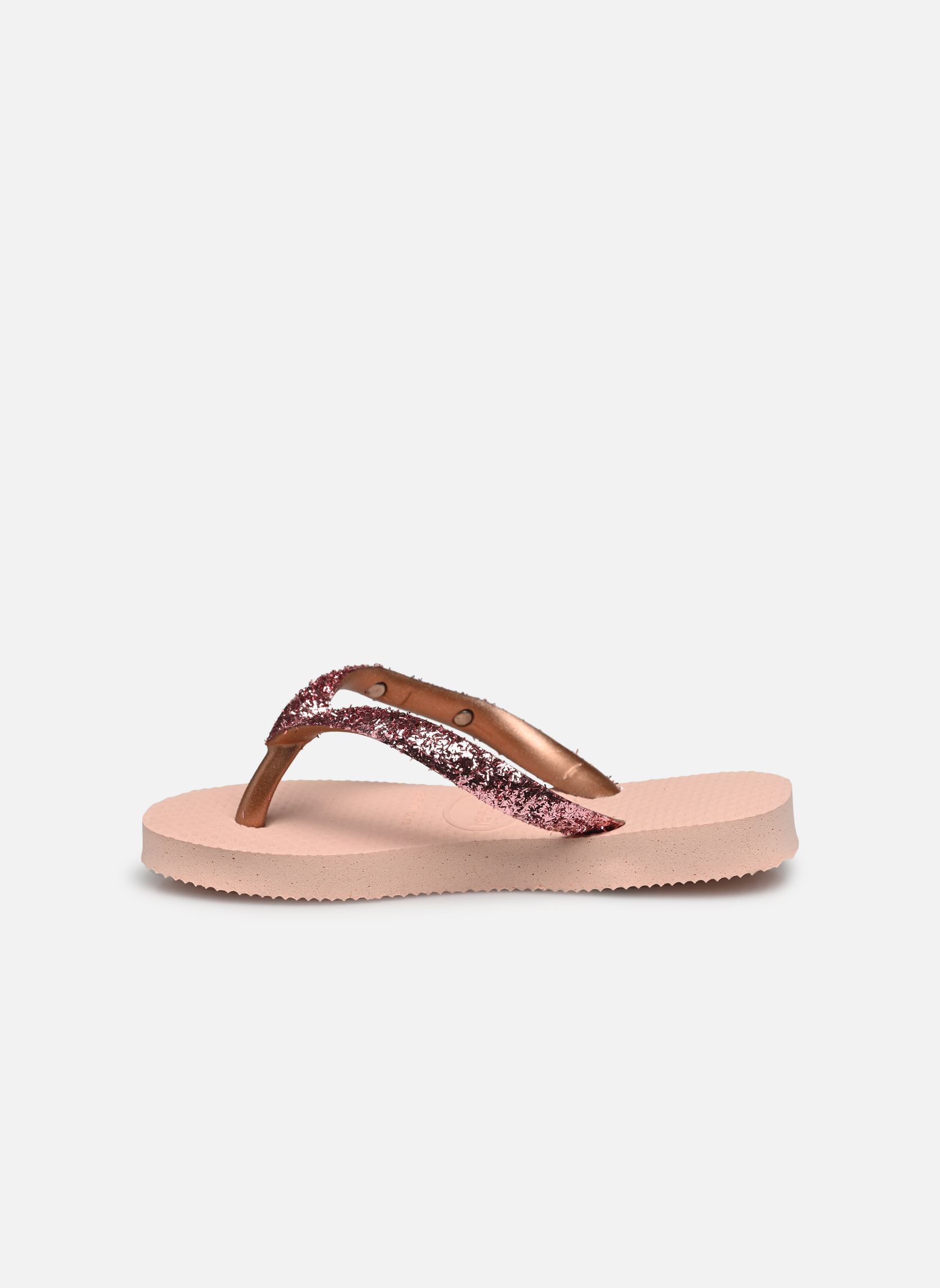 Flip-Flops Kids Slim Glitter II mädchen rosa Havaianas Flip-Flops Kids Slim Glitter II mädchen rosa BALLET ROSE/ GOLDEN BLUSH