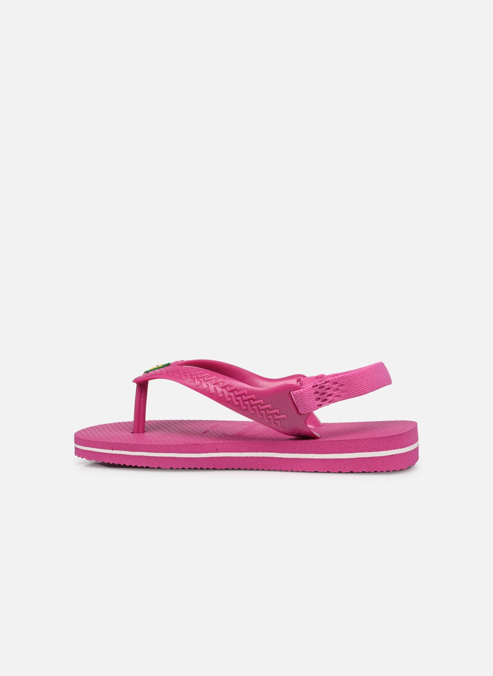 Flip-Flops Baby Brasil Logo II mädchen rosa Havaianas Flip-Flops Baby Brasil Logo II mädchen rosa ROSE GUM/ROSE GUM