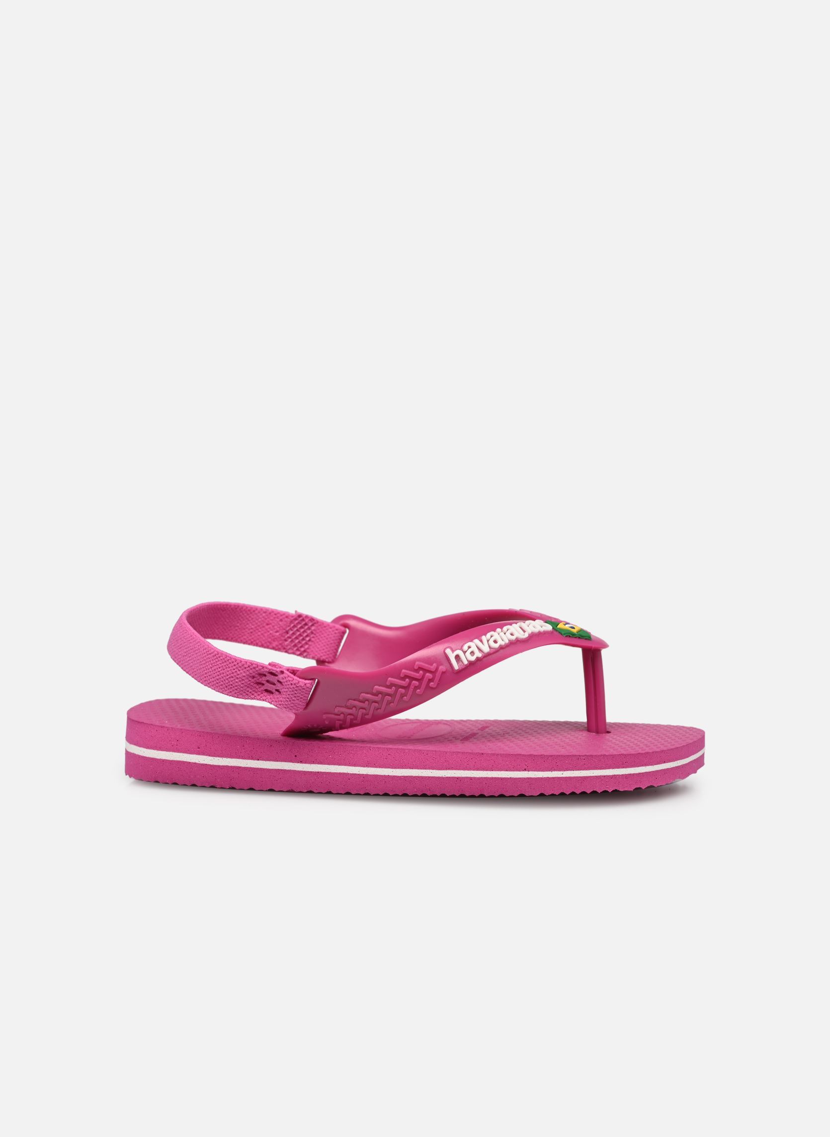 Flip-Flops Baby Brasil Logo II mädchen rosa Havaianas Flip-Flops Baby Brasil Logo II mädchen rosa ROSE GUM/ROSE GUM