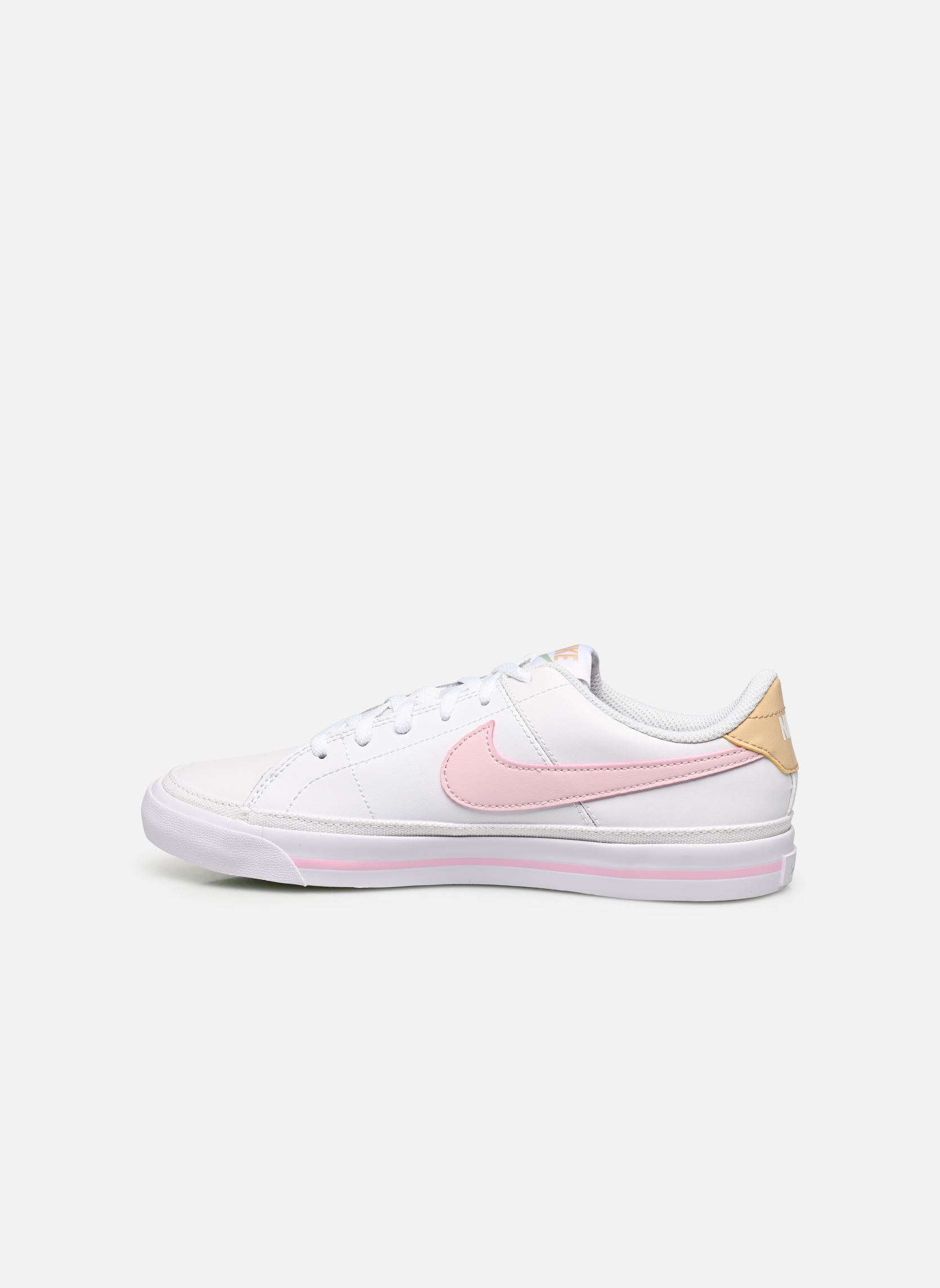 Niedrige Sneaker Nike Court Legacy (Gs) mädchen weiß Nike Niedrige Sneaker Nike Court Legacy (Gs) mädchen weiß WHITE/PINK FOAM -SESAME-HONEYD