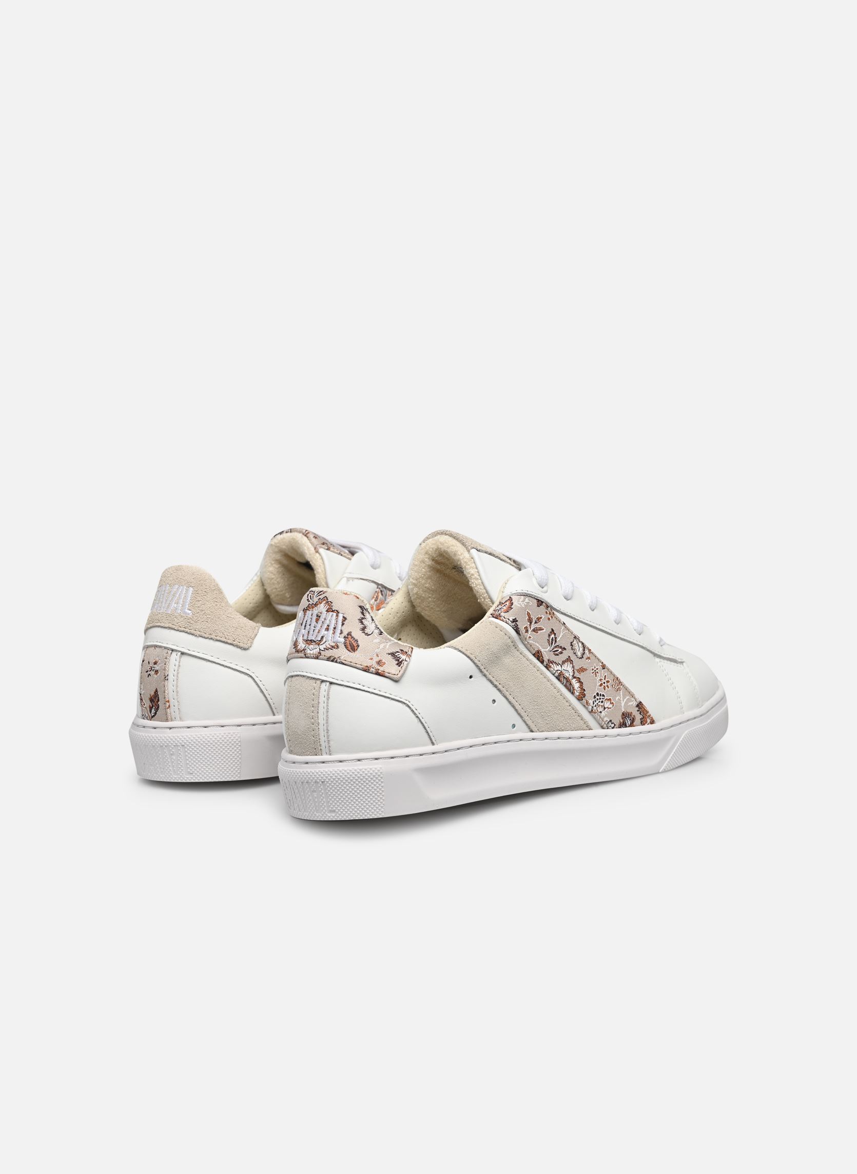 Lage sneakers Slash W dames wit Caval Lage sneakers Slash W dames wit Beige Floral