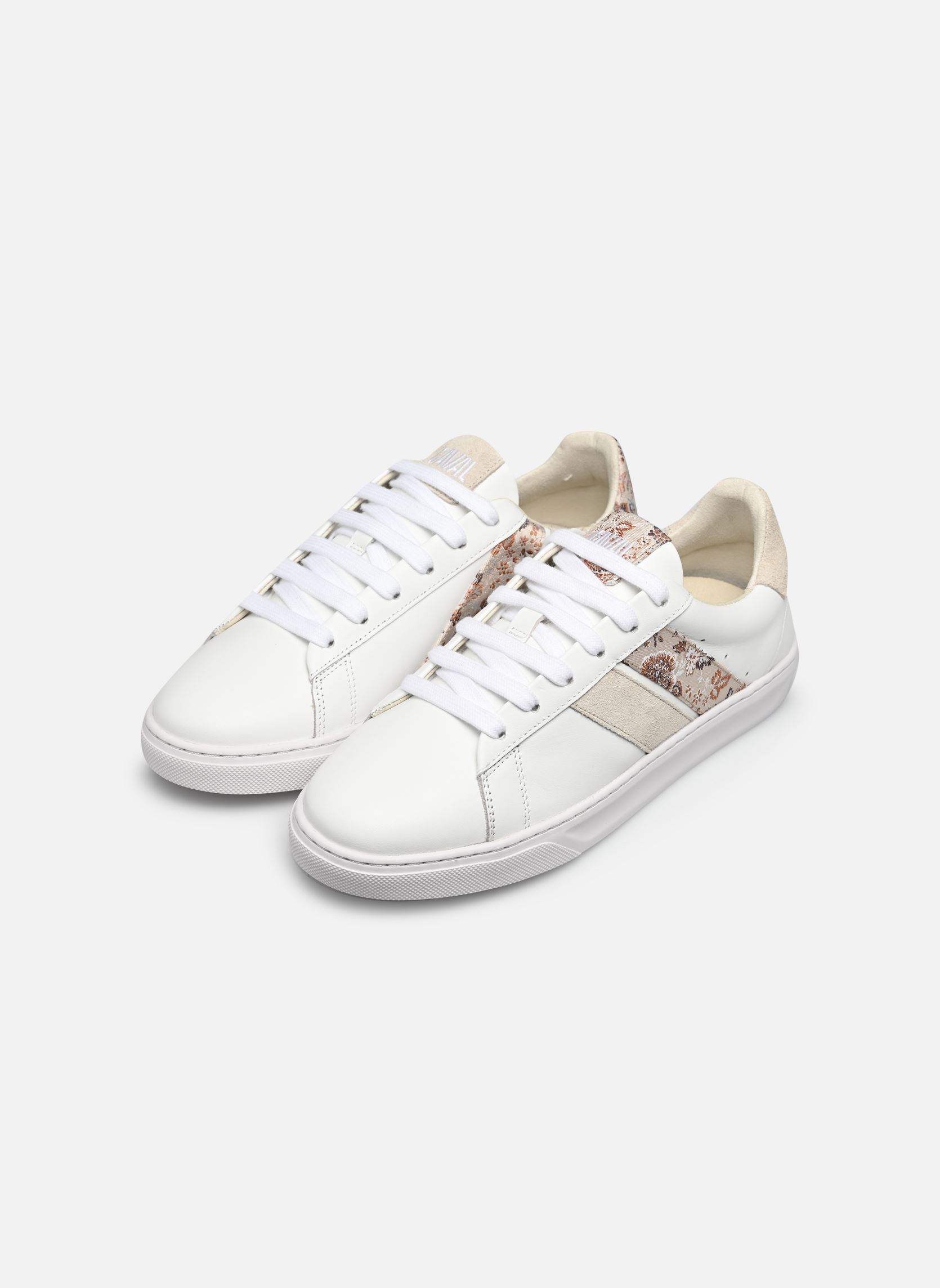 Lage sneakers Slash W dames wit Caval Lage sneakers Slash W dames wit Beige Floral