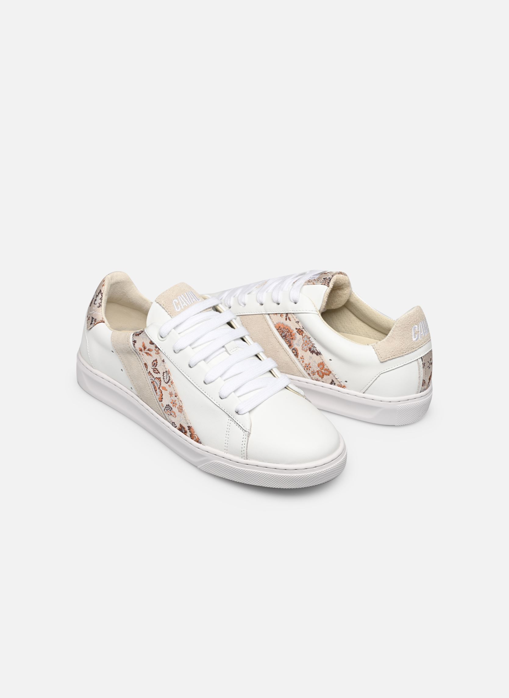 Lage sneakers Slash W dames wit Caval Lage sneakers Slash W dames wit Beige Floral