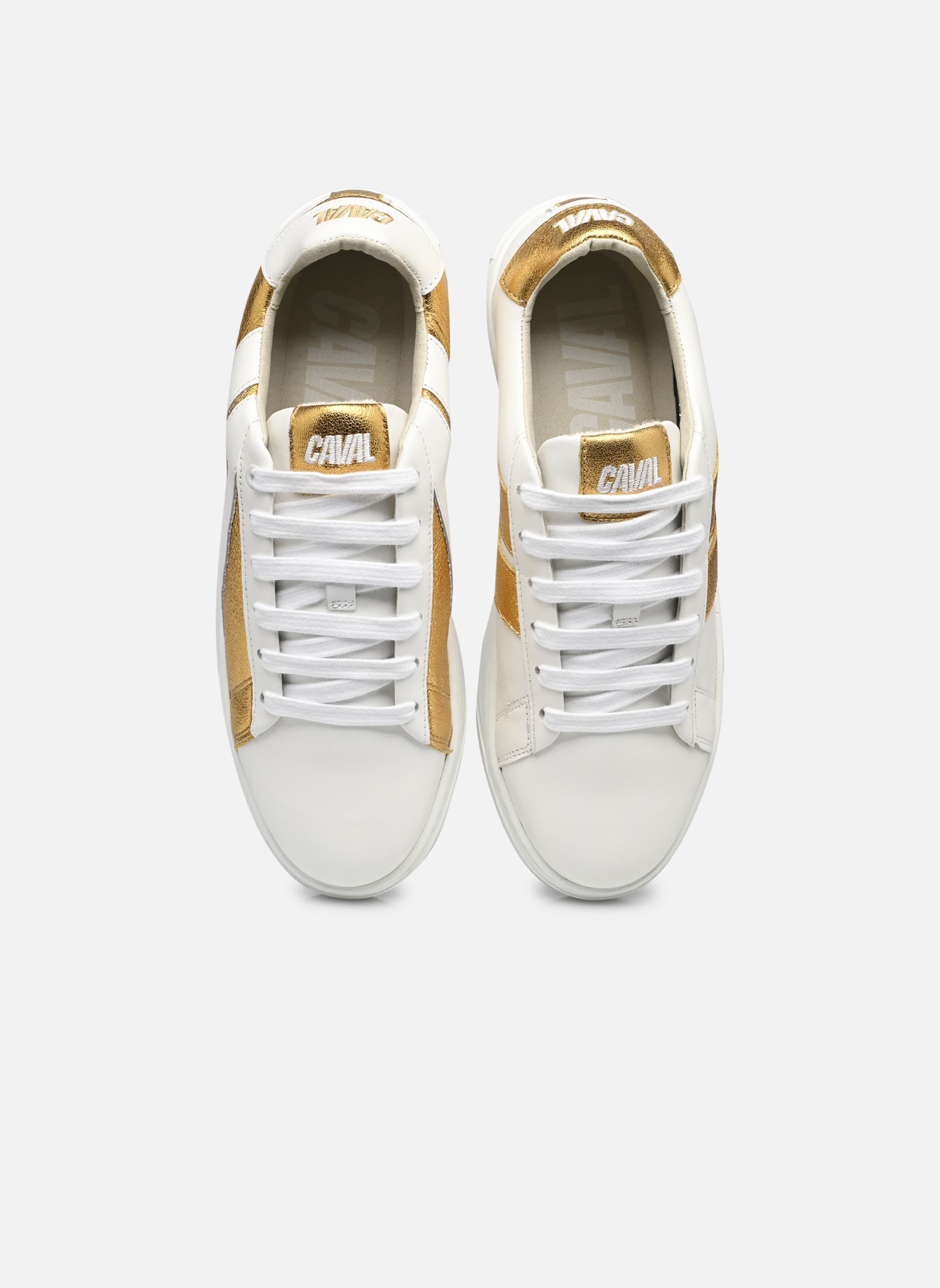 Baskets basses Slash W femme blanc Caval Baskets basses Slash W femme blanc Gold Power