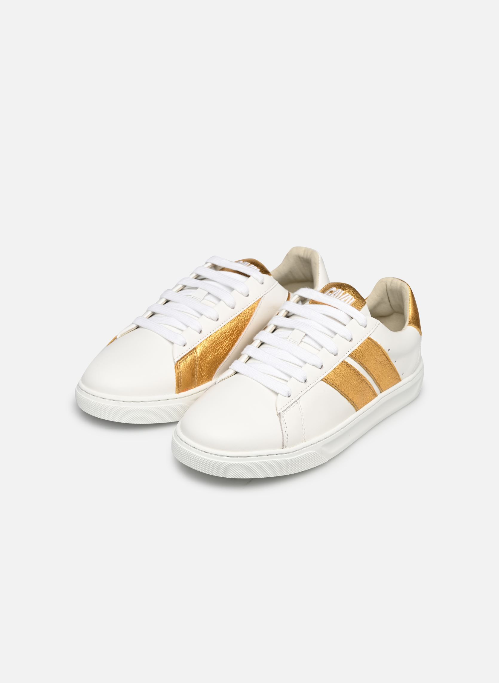 Baskets basses Slash W femme blanc Caval Baskets basses Slash W femme blanc Gold Power