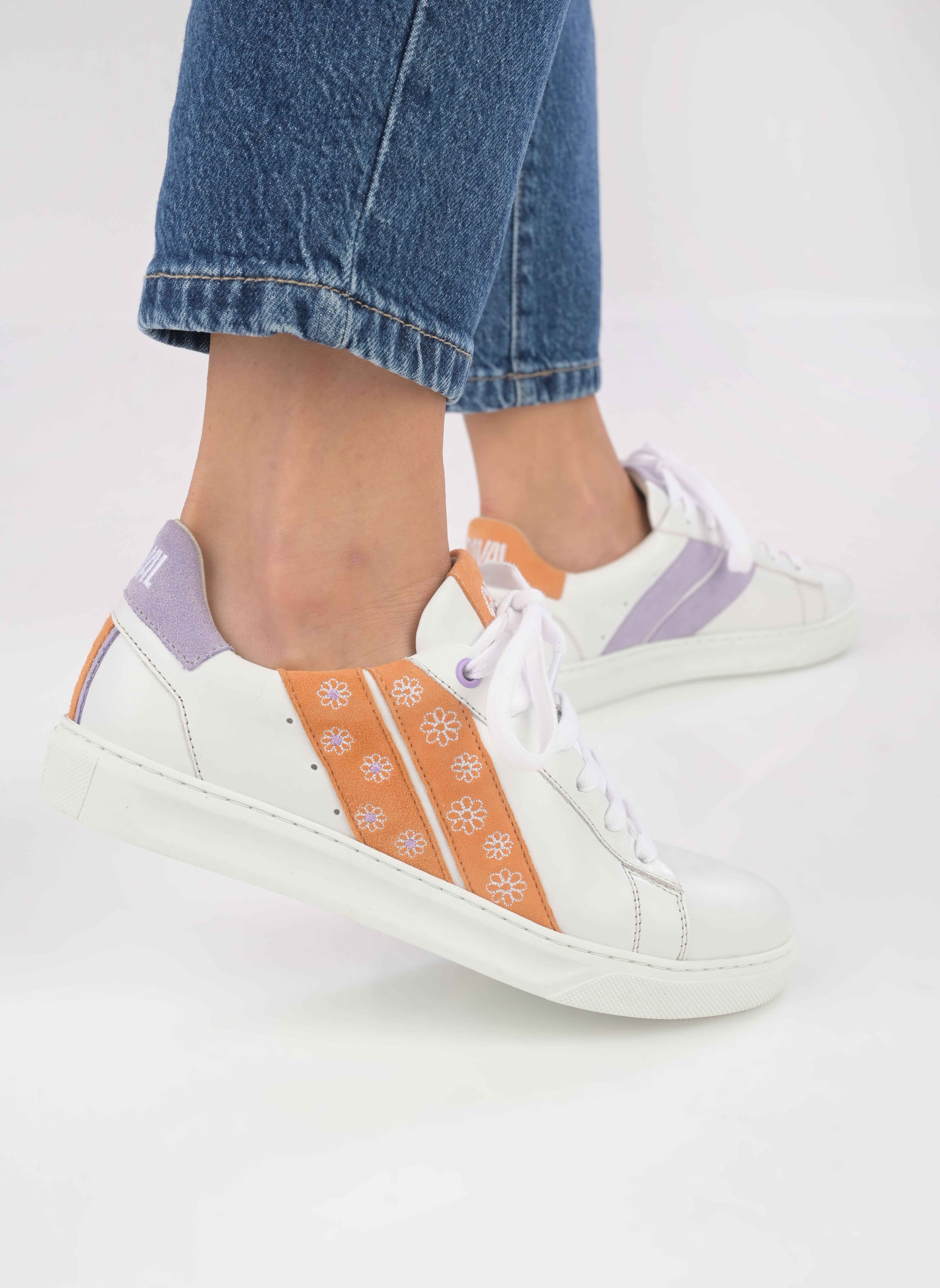 Baskets basses Slash W femme multicolore Caval Baskets basses Slash W femme multicolore Purple Daisy