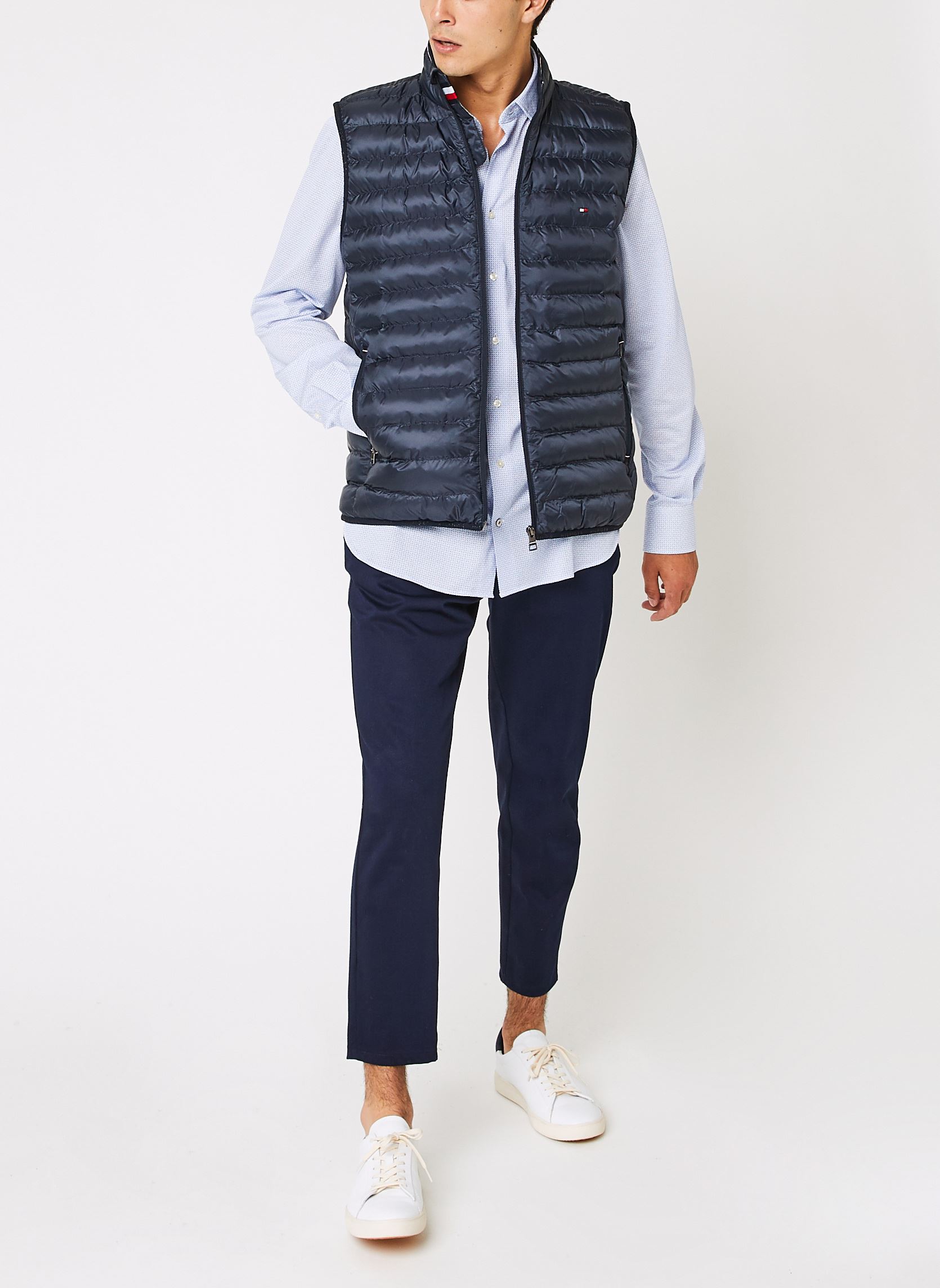 Jacken Packable Circular Vest herren blau Tommy Hilfiger Jacken Packable Circular Vest herren blau DESERT SKY