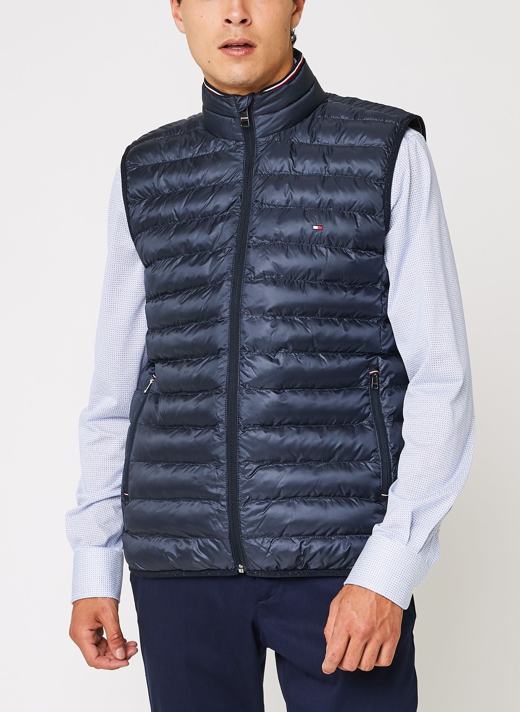 Jacken Packable Circular Vest herren blau Tommy Hilfiger Jacken Packable Circular Vest herren blau DESERT SKY