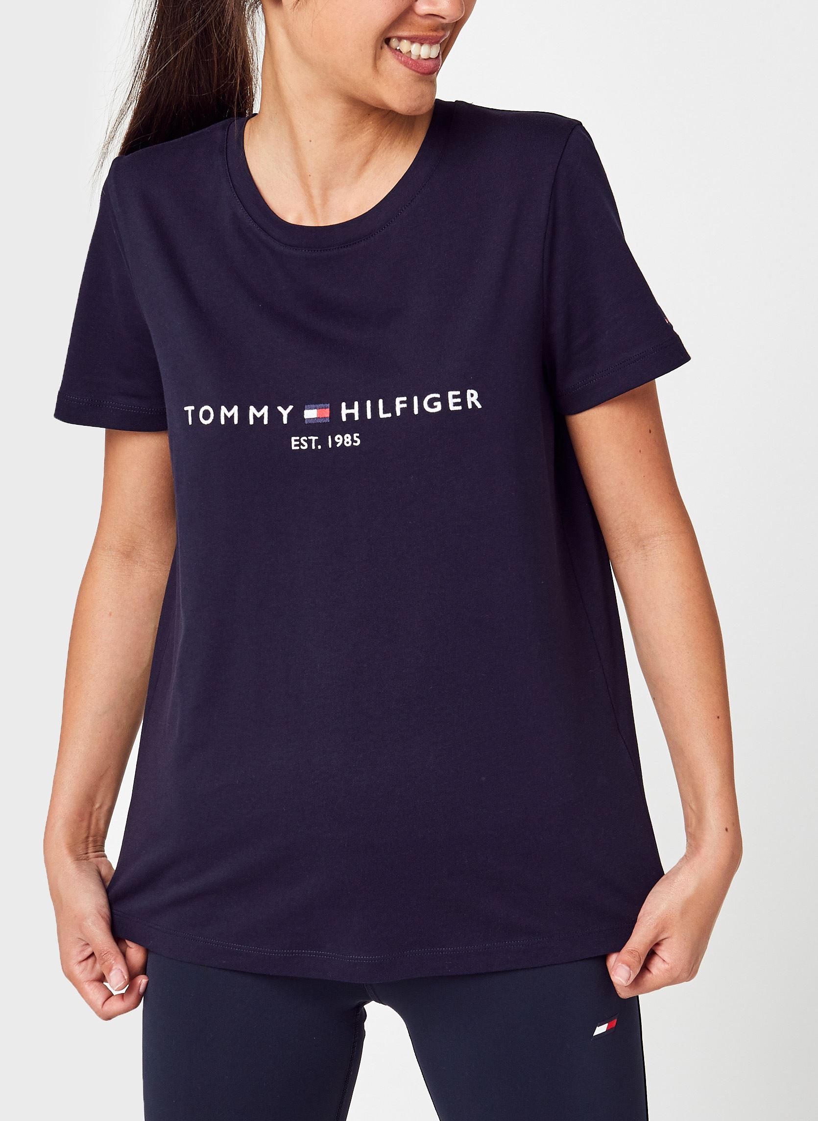 T shirt Tommy Hilfiger HERITAGE HILFIGER CNK RG TEE EU - vue 6