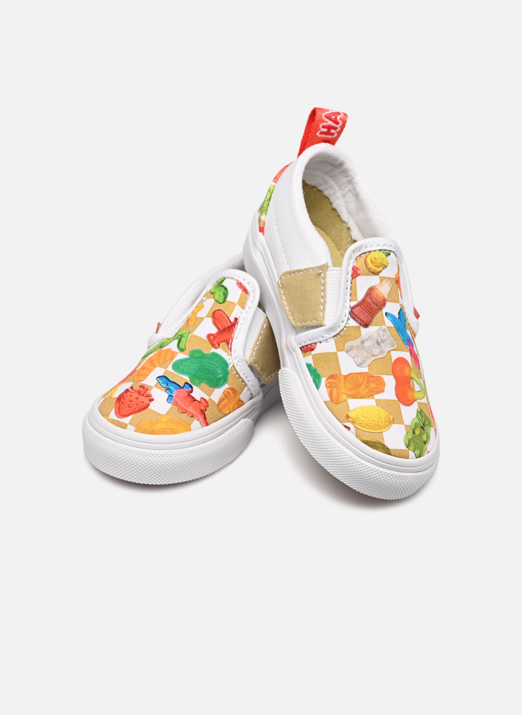 Baskets Td Slip-On V blanc Vans Baskets Td Slip-On V blanc HARIBO CHECKERBOARD MULTI