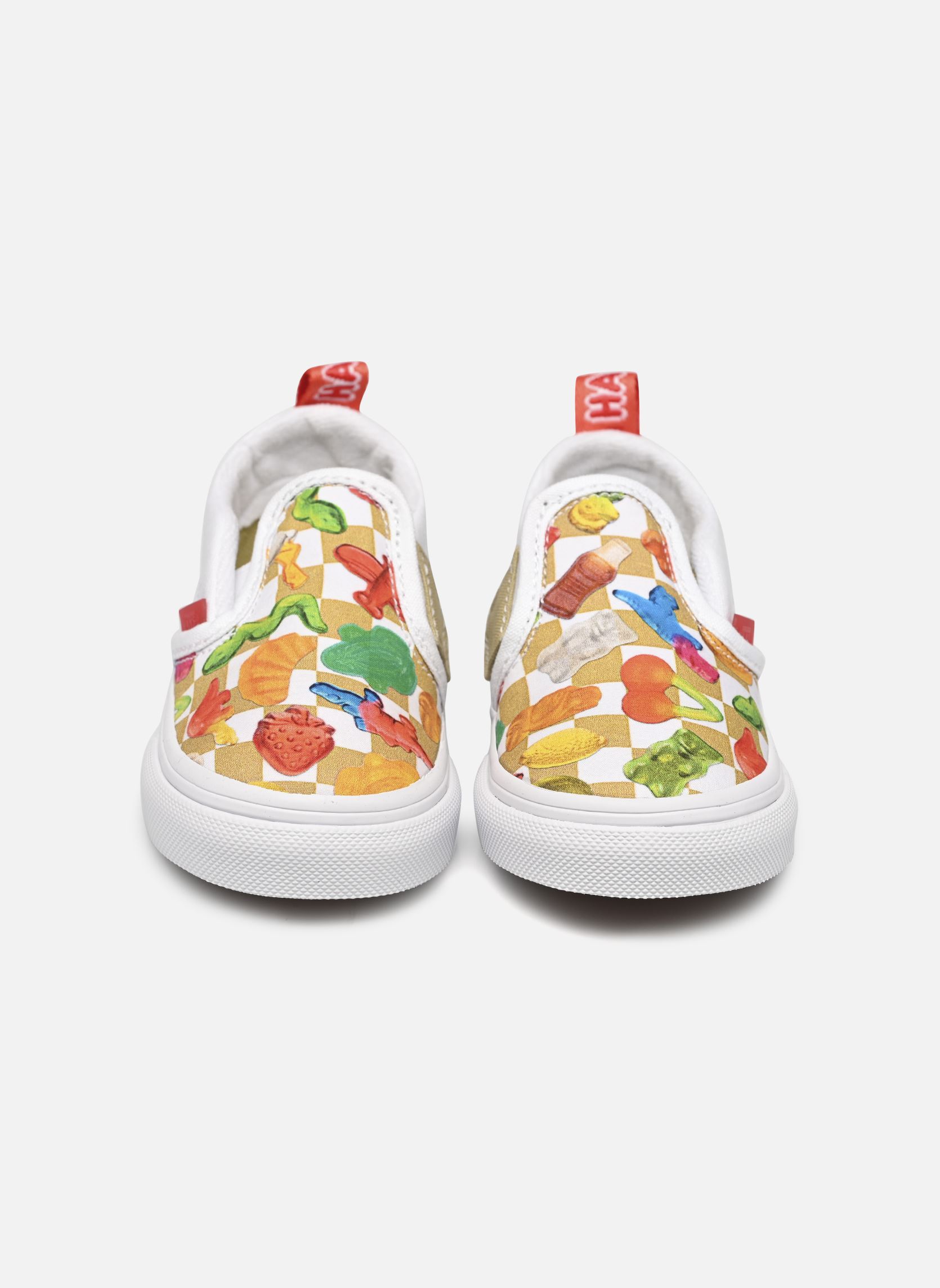 Baskets Td Slip-On V blanc Vans Baskets Td Slip-On V blanc HARIBO CHECKERBOARD MULTI