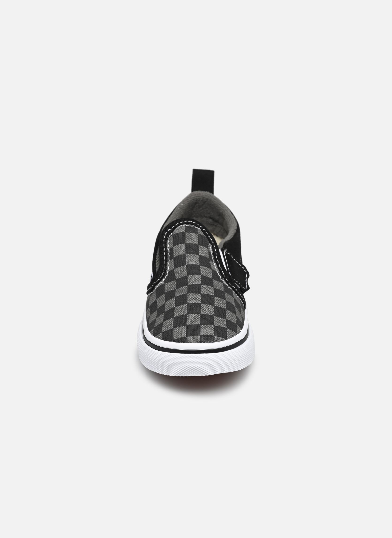 Baskets Td Slip-On V noir Vans Baskets Td Slip-On V noir (CHECKERBOARD)