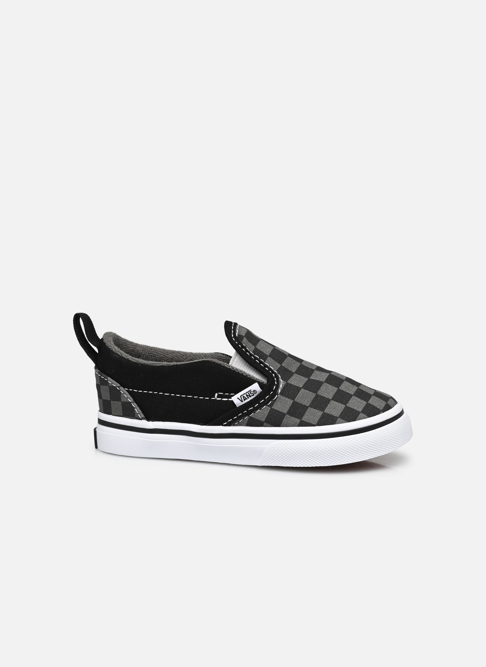 Baskets Td Slip-On V noir Vans Baskets Td Slip-On V noir (CHECKERBOARD)