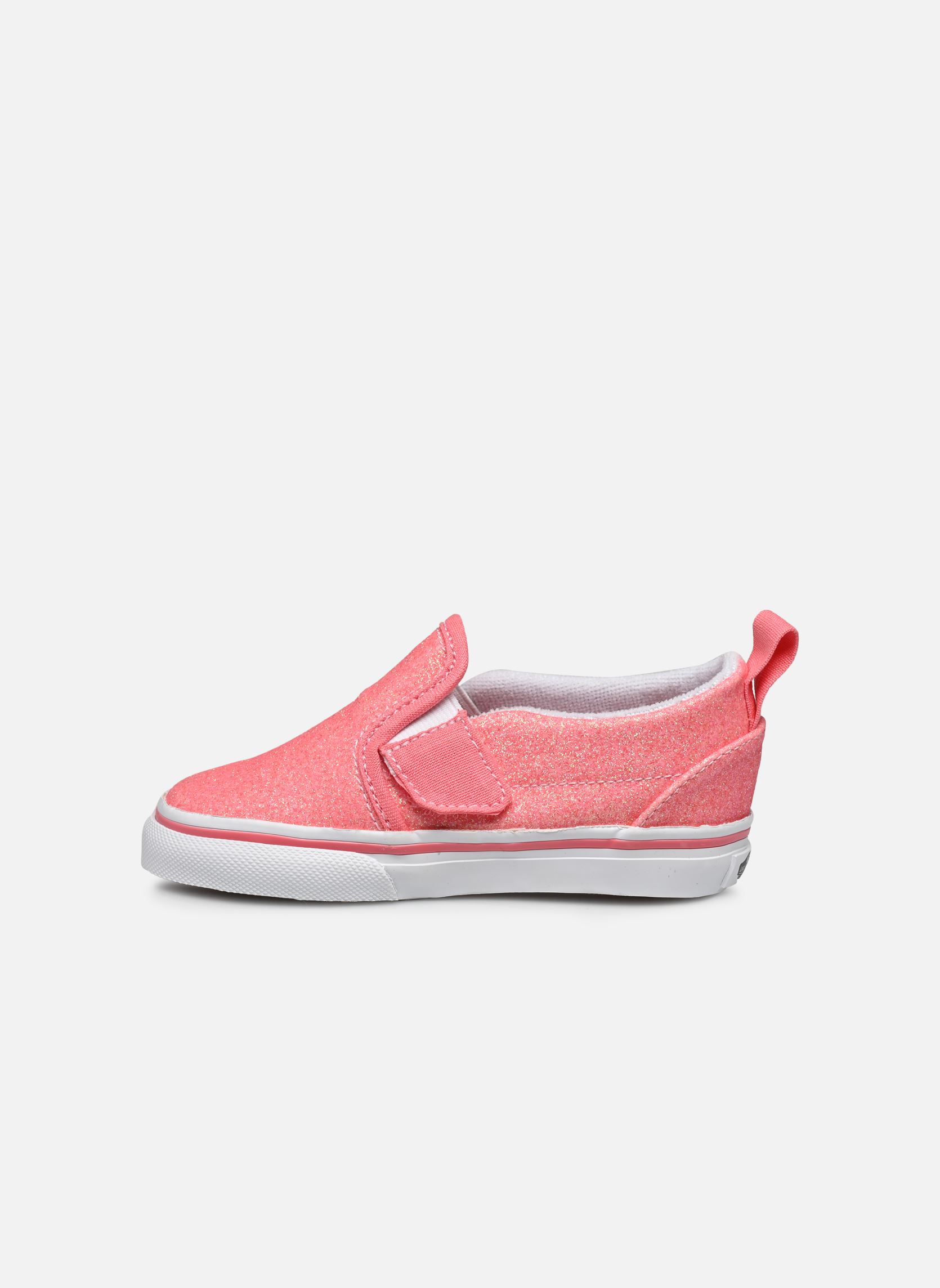 Sneakers Td Slip-On V meisjes roze Vans Sneakers Td Slip-On V meisjes roze GLITTER PINK