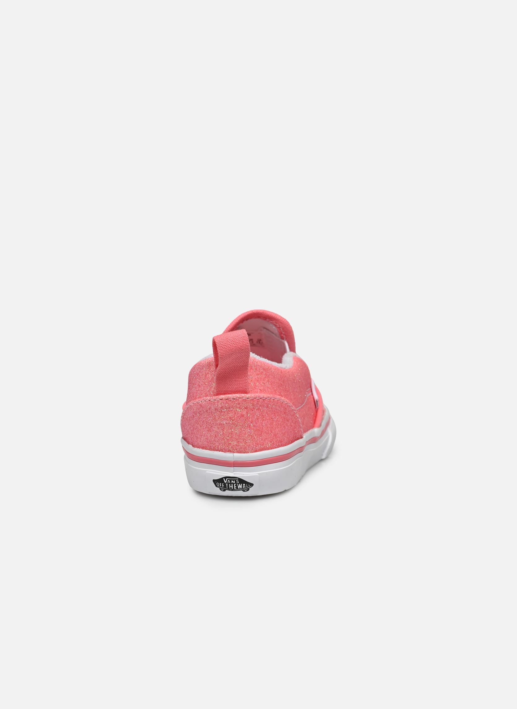Sneakers Td Slip-On V meisjes roze Vans Sneakers Td Slip-On V meisjes roze GLITTER PINK