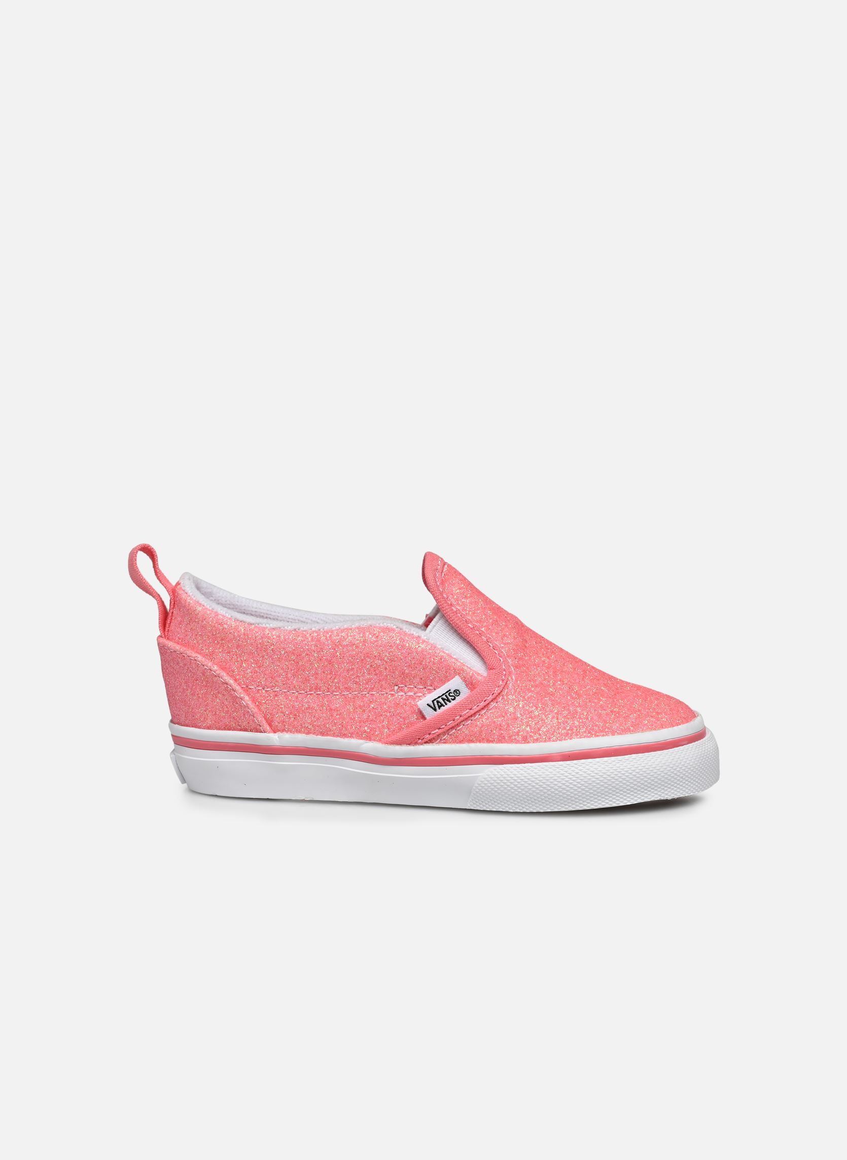 Sneakers Td Slip-On V meisjes roze Vans Sneakers Td Slip-On V meisjes roze GLITTER PINK