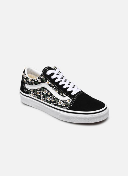 Vans Authentic Vans Old Skool Noir A Fleur Testing Laboratory Vans