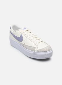 Niedrige Sneaker W Blazer Low Platform damen weiß
