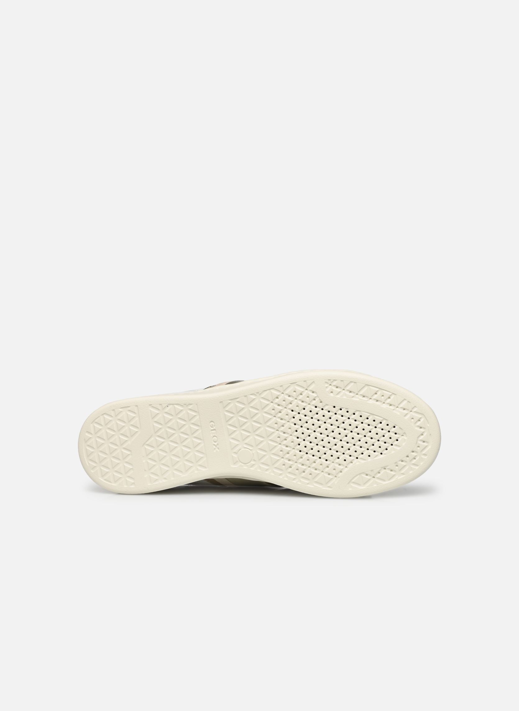 Niedrige Sneaker D JAYSEN damen weiß Geox Niedrige Sneaker D JAYSEN damen weiß WHITE/LT GOLD