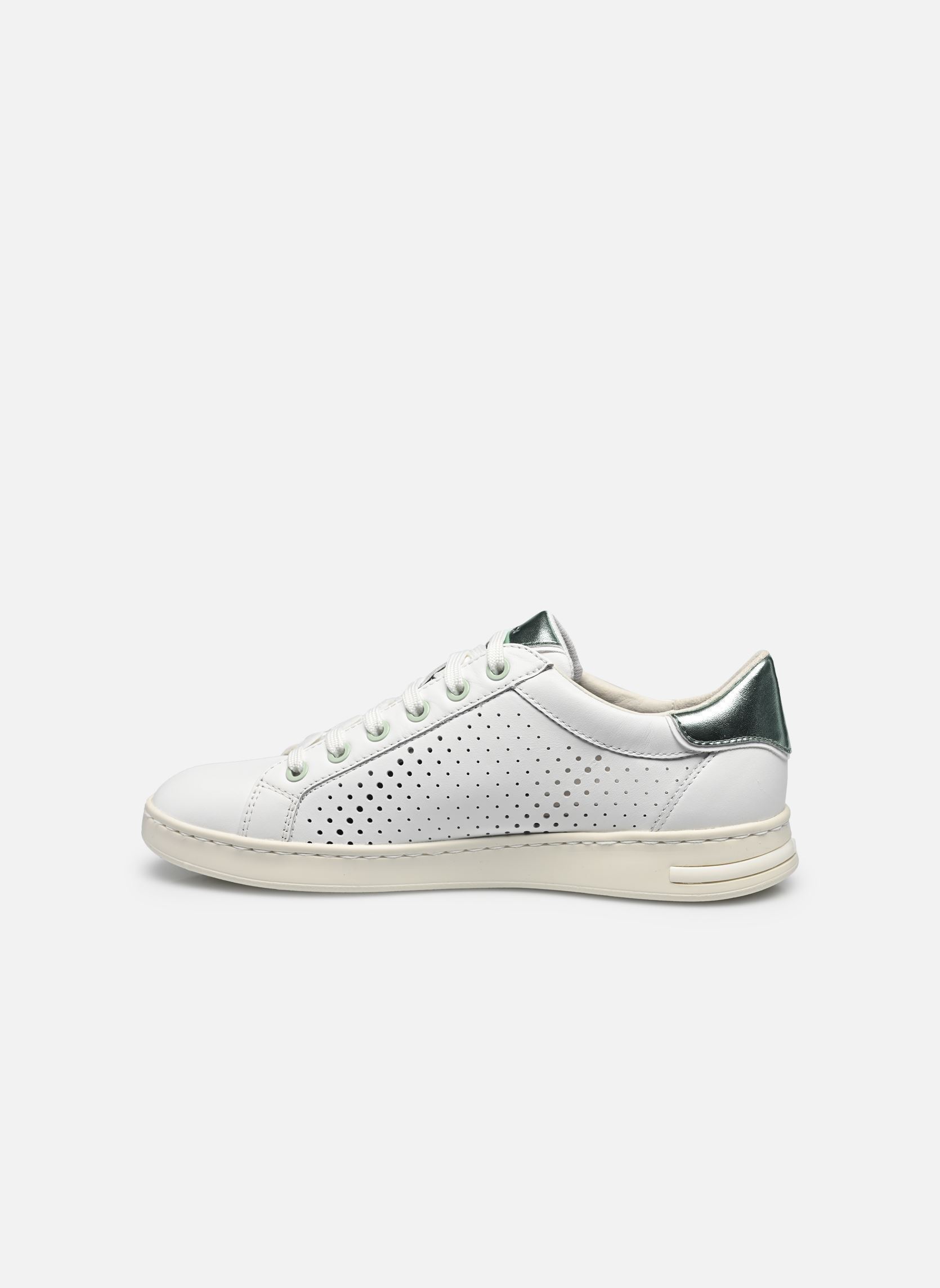 Niedrige Sneaker D JAYSEN damen weiß Geox Niedrige Sneaker D JAYSEN damen weiß WHITE/MINT