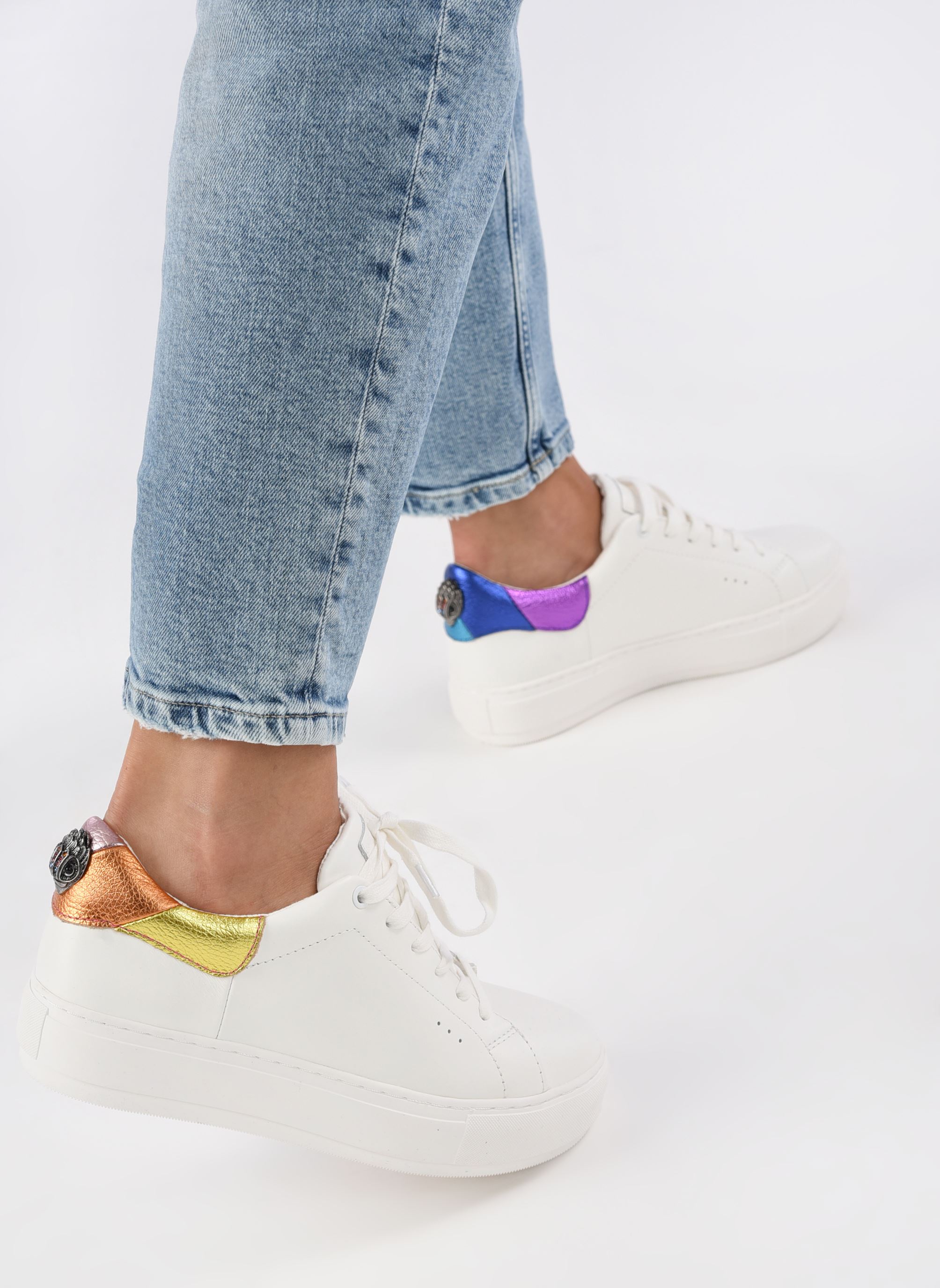 Lage sneakers LANEY EAGLE dames wit Kurt Geiger Lage sneakers LANEY EAGLE dames wit MULT/OTHER