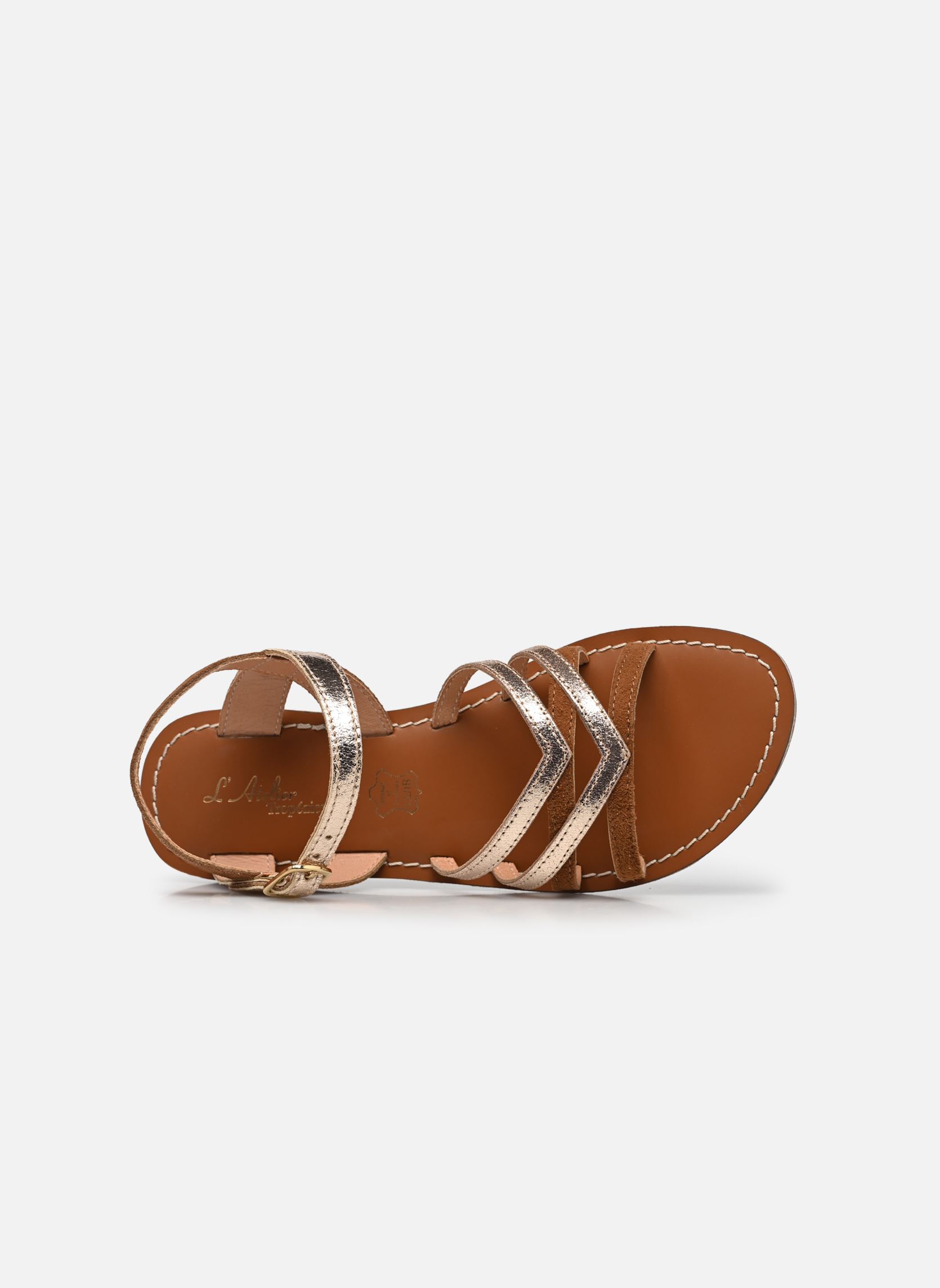 Sandalen IL 105 meisjes bruin L'Atelier Tropézien Sandalen IL 105 meisjes bruin TAN