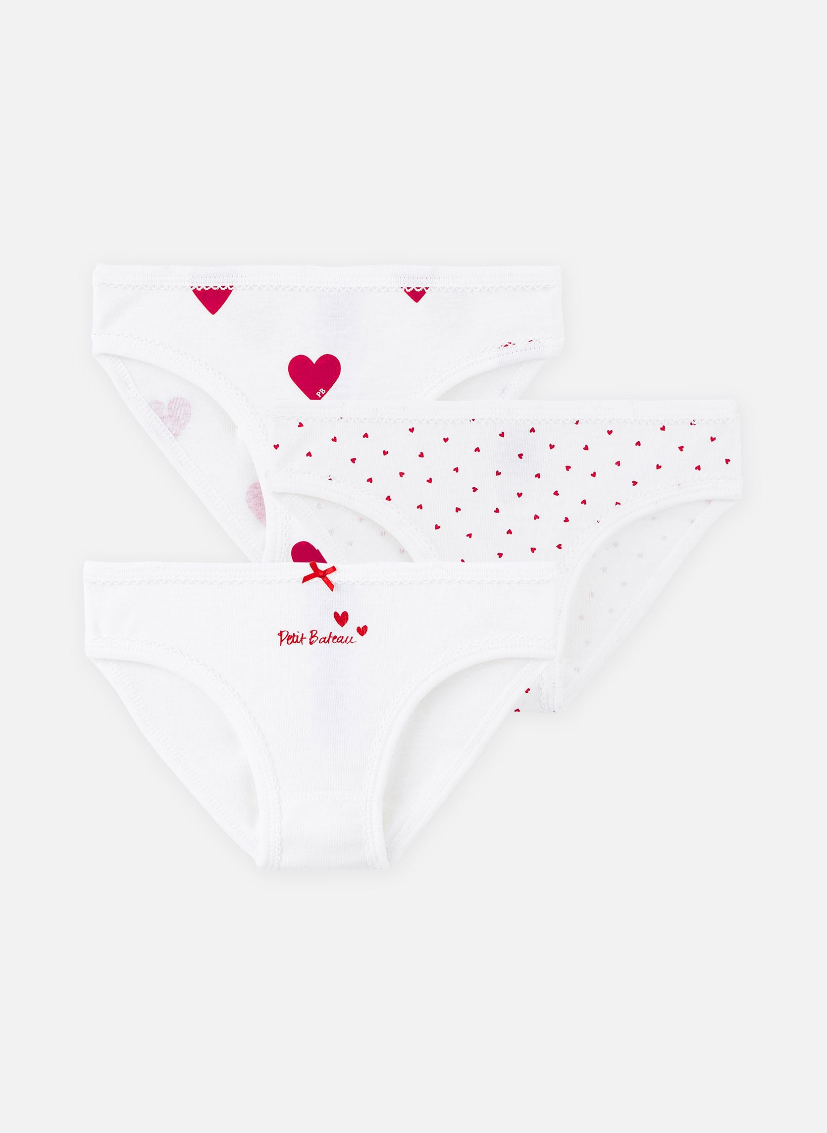 Culottes & slips Petit Bateau A00FP X3 - vue 3