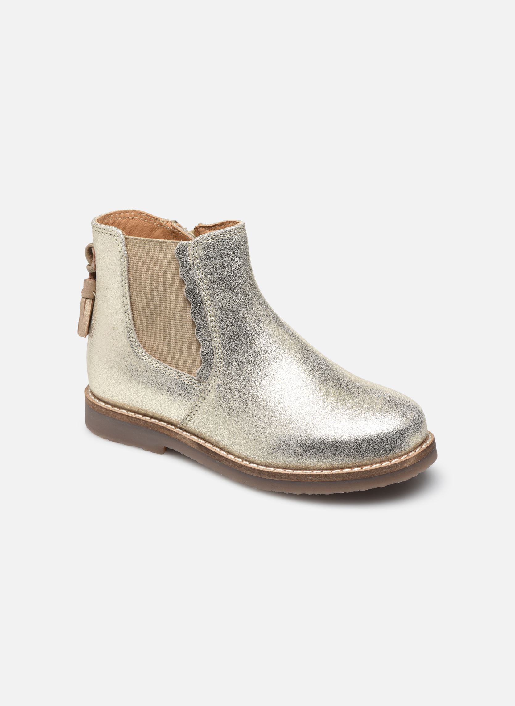 Stiefeletten / Ankle Boots KIARA LEATHER mädchen gold und bronze Rose et Martin Stiefeletten / Ankle Boots KIARA LEATHER mädchen gold und bronze Doré