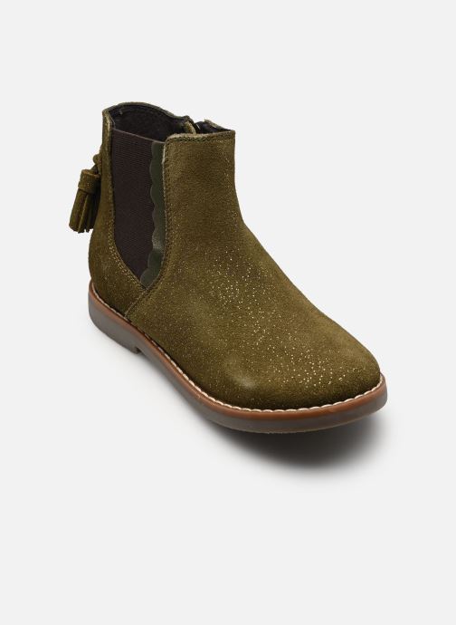 Rose et Martin Enkellaarsjes KIARA LEATHER meisjes groen