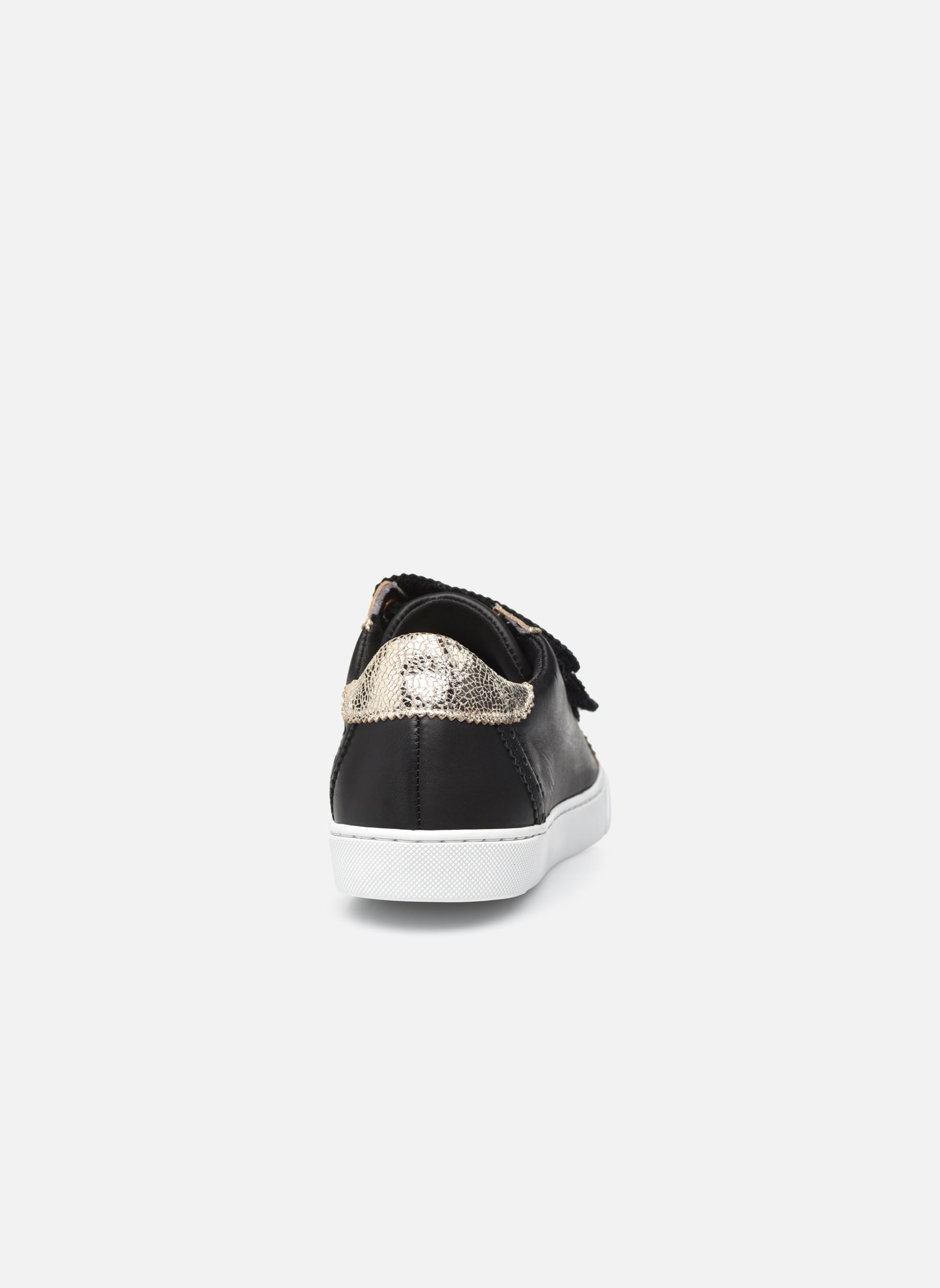 Baskets basses SUZETTE femme noir Les Tropéziennes par M Belarbi Baskets basses SUZETTE femme noir NOIR/OR