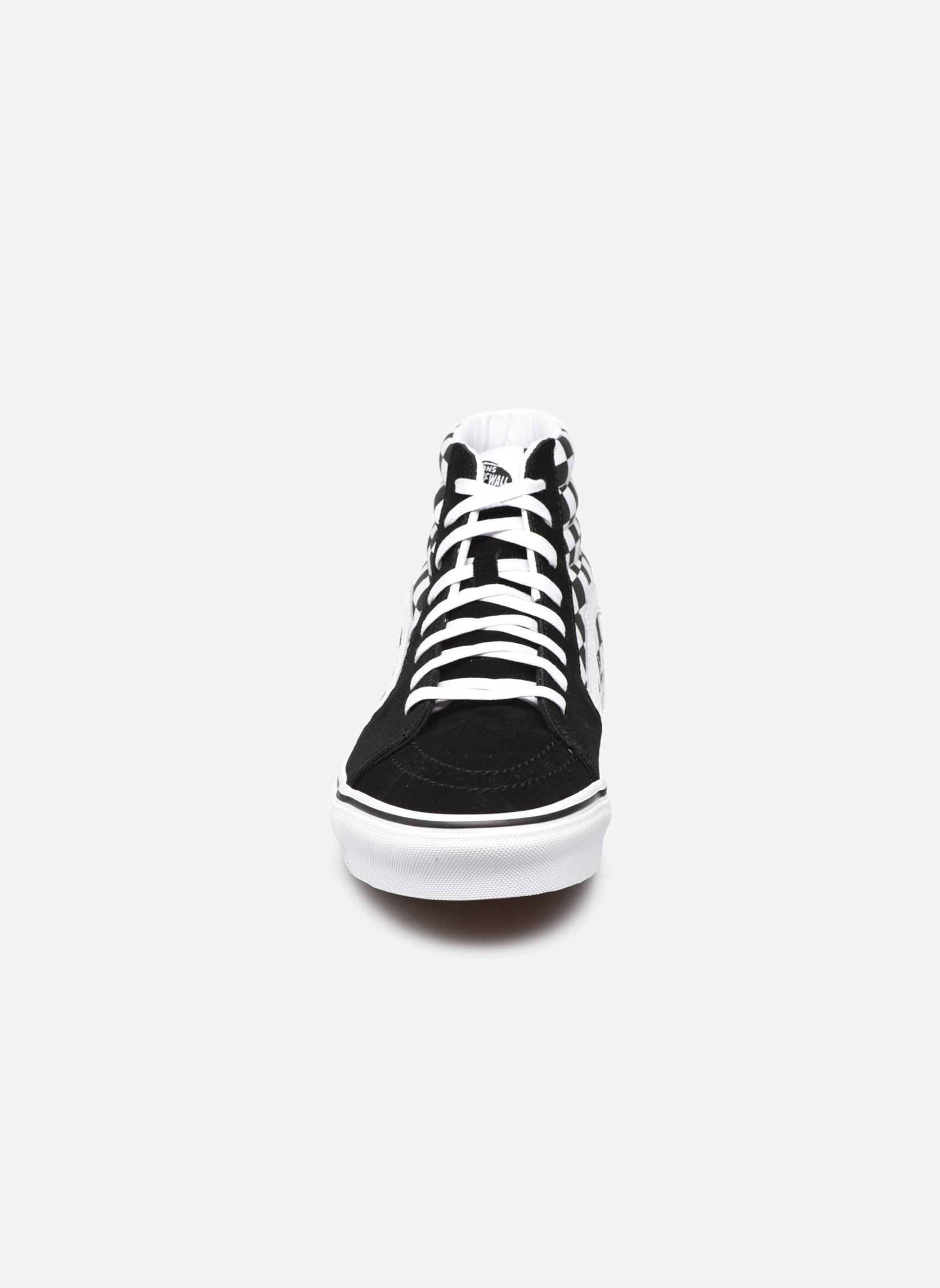 Baskets basses UA SK8-Hi M homme noir Vans Baskets basses UA SK8-Hi M homme noir (CHECKERBOARD) BLKTR WHT