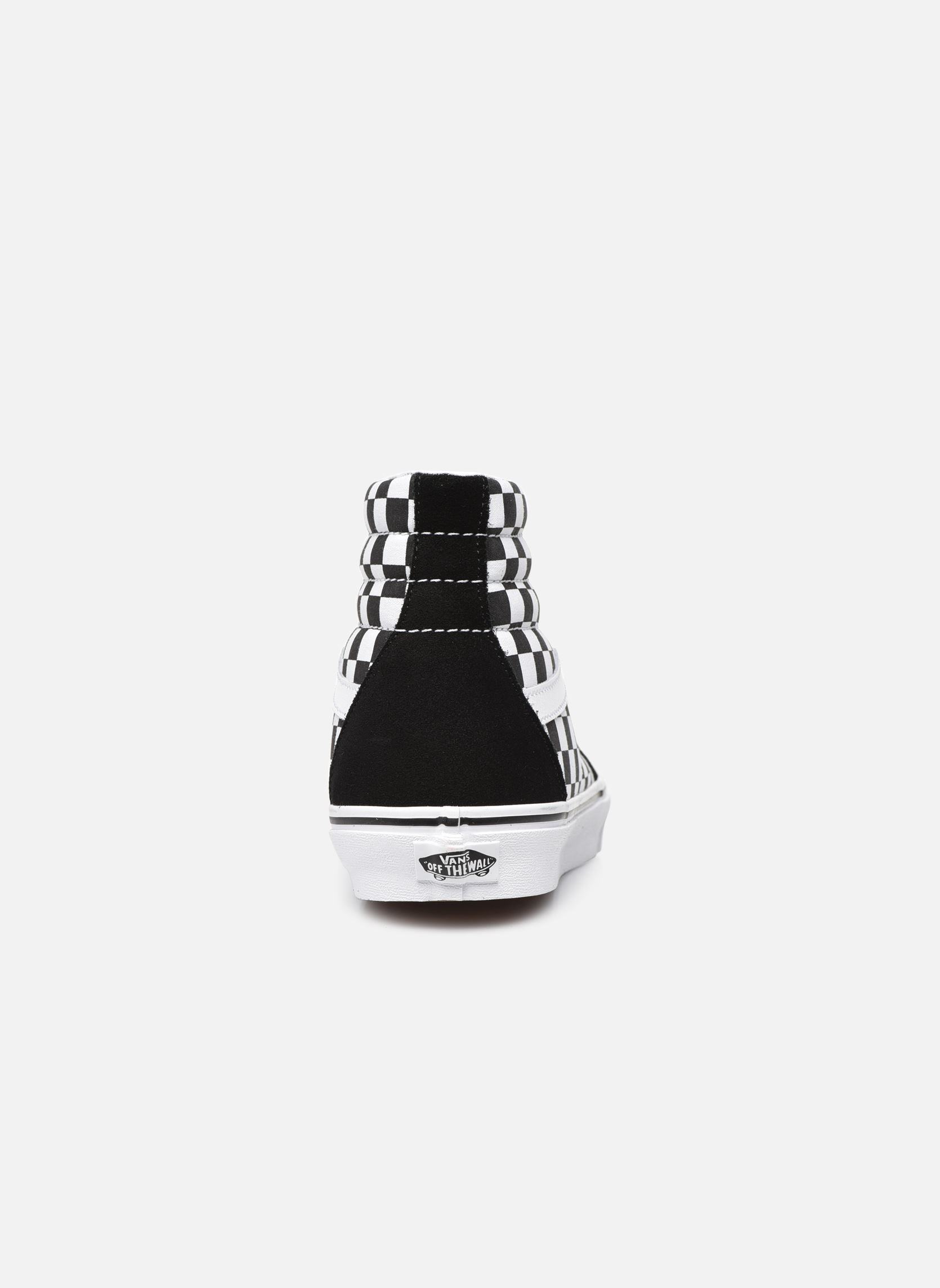 Baskets basses UA SK8-Hi M homme noir Vans Baskets basses UA SK8-Hi M homme noir (CHECKERBOARD) BLKTR WHT