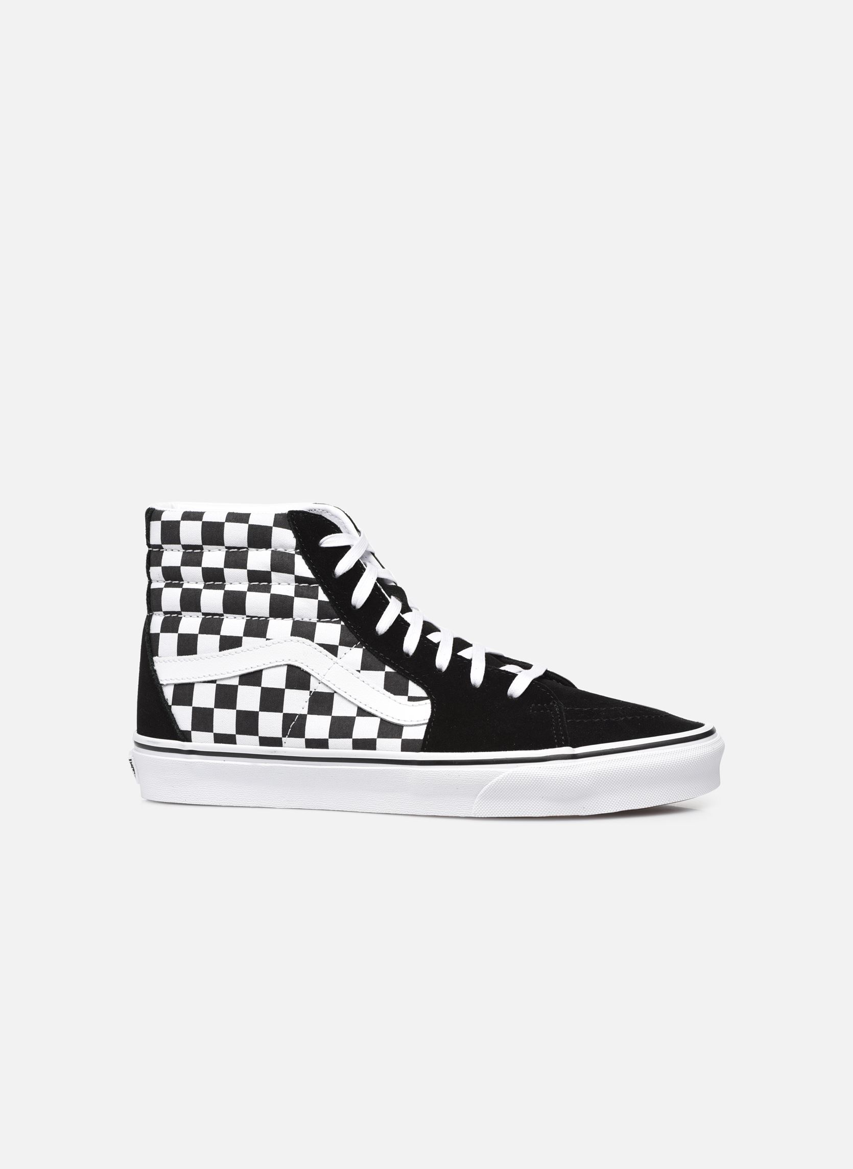 Baskets basses UA SK8-Hi M homme noir Vans Baskets basses UA SK8-Hi M homme noir (CHECKERBOARD) BLKTR WHT