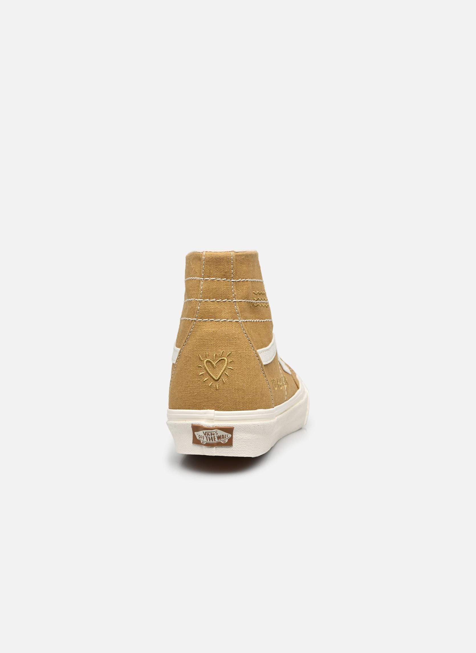 Baskets toile UA SK8-Hi Tapered M homme jaune Vans Baskets toile UA SK8-Hi Tapered M homme jaune (ECO THEORY) MUSTARD GOLD/TRUE